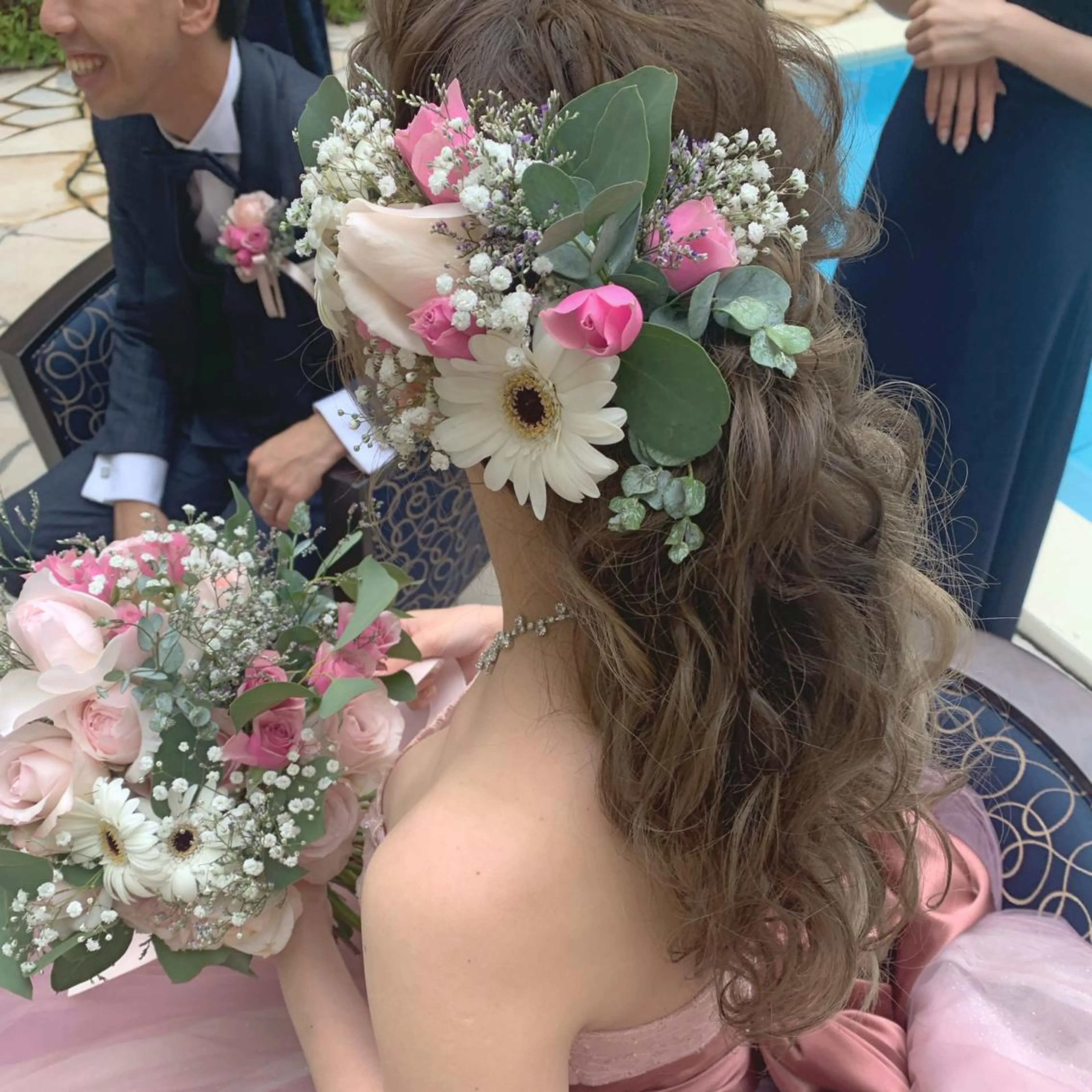 ロング ヘアアレンジ 結婚式・ブライダル 𝗦𝗢 -スオ- HAZUKIの眉毛・アイブロウイメージ