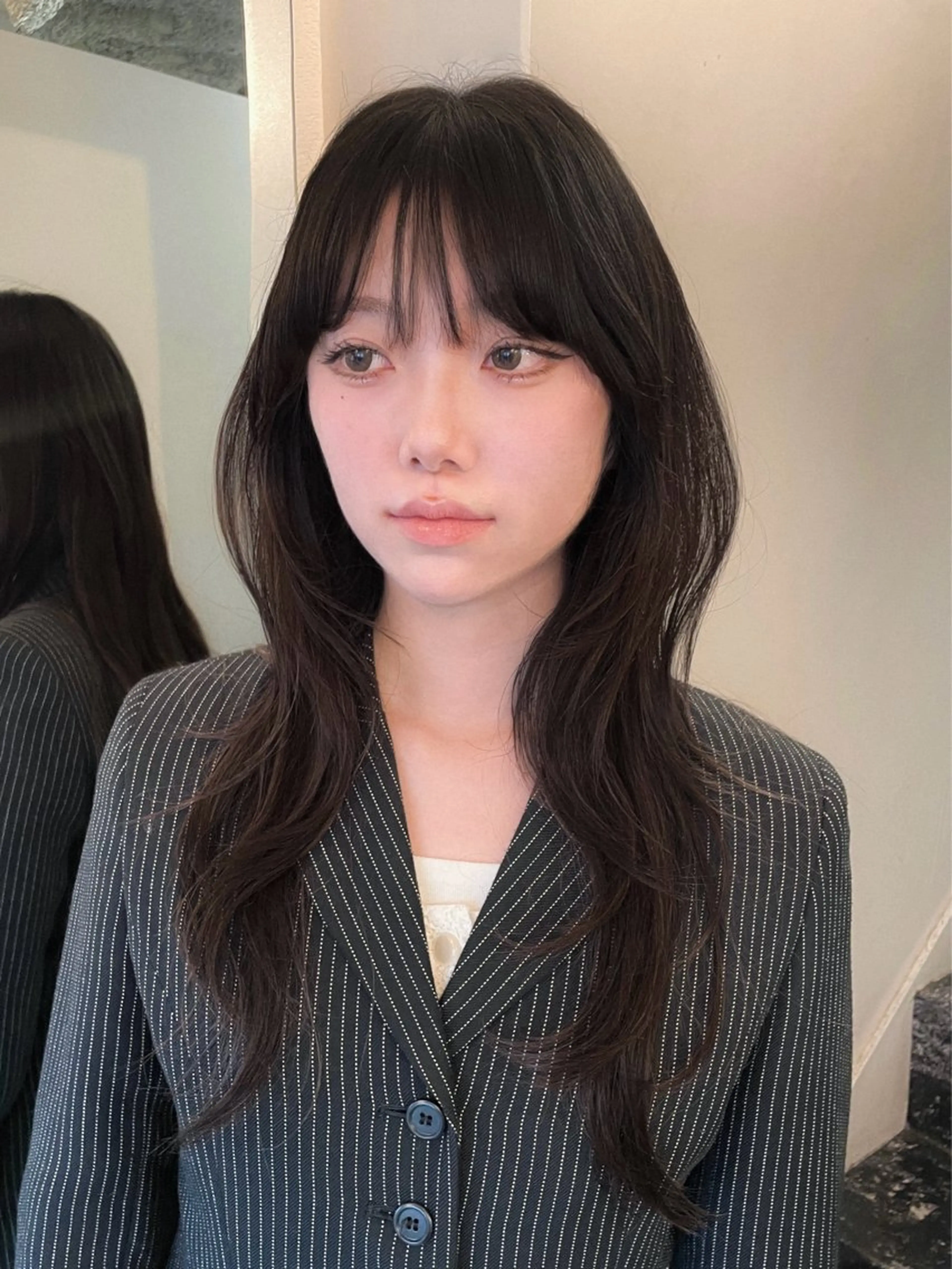 カットカラー ✩.*˚【レイヤーカット、レイヤー、ブリーチなし、透明感カラー】の写真