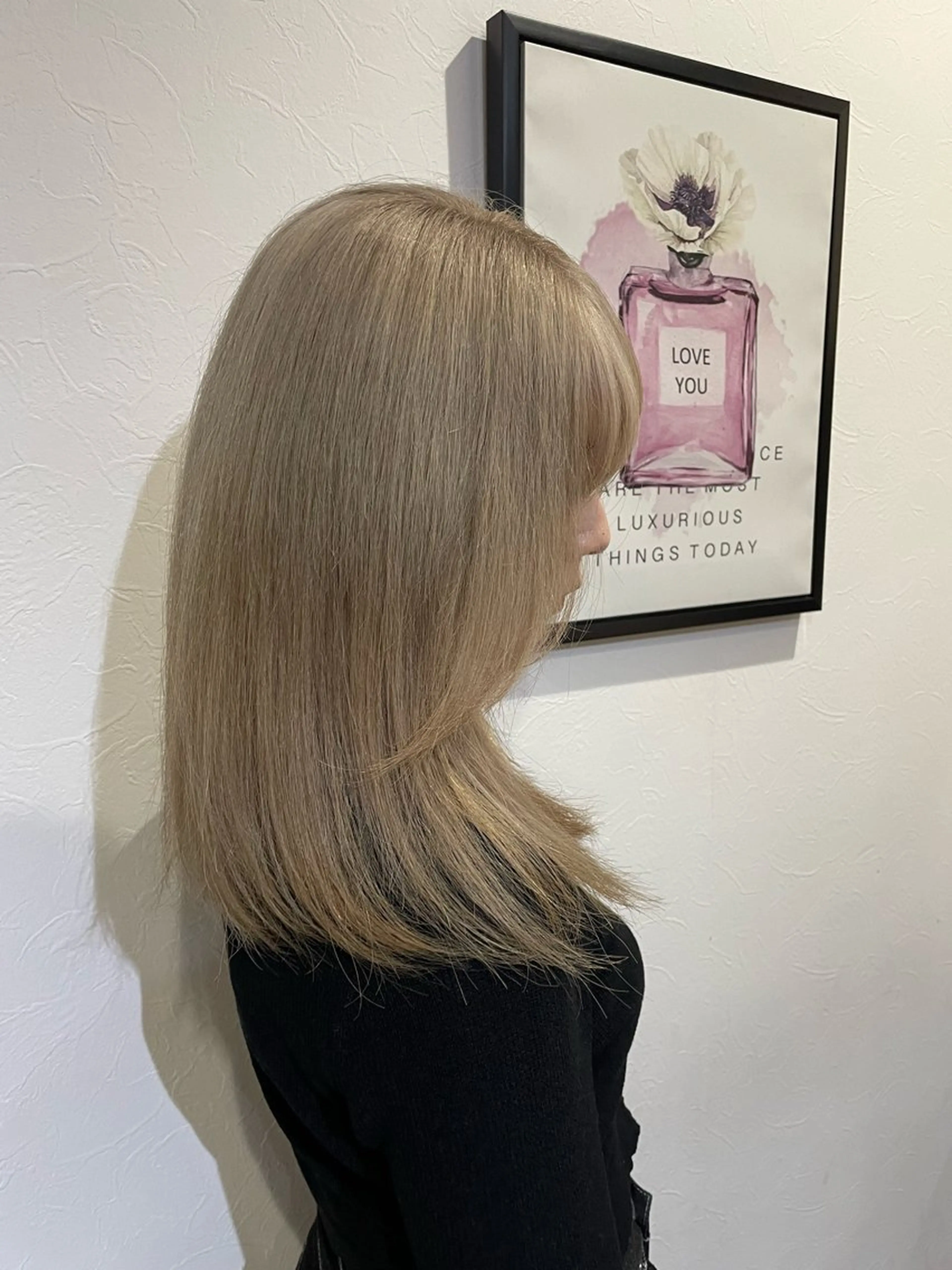 カラー ブリーチ acero + hair&eyelash 幸手店【アチェロ】所属・透明感/ハイライト 🌺MOMOKAのヘアスタイル