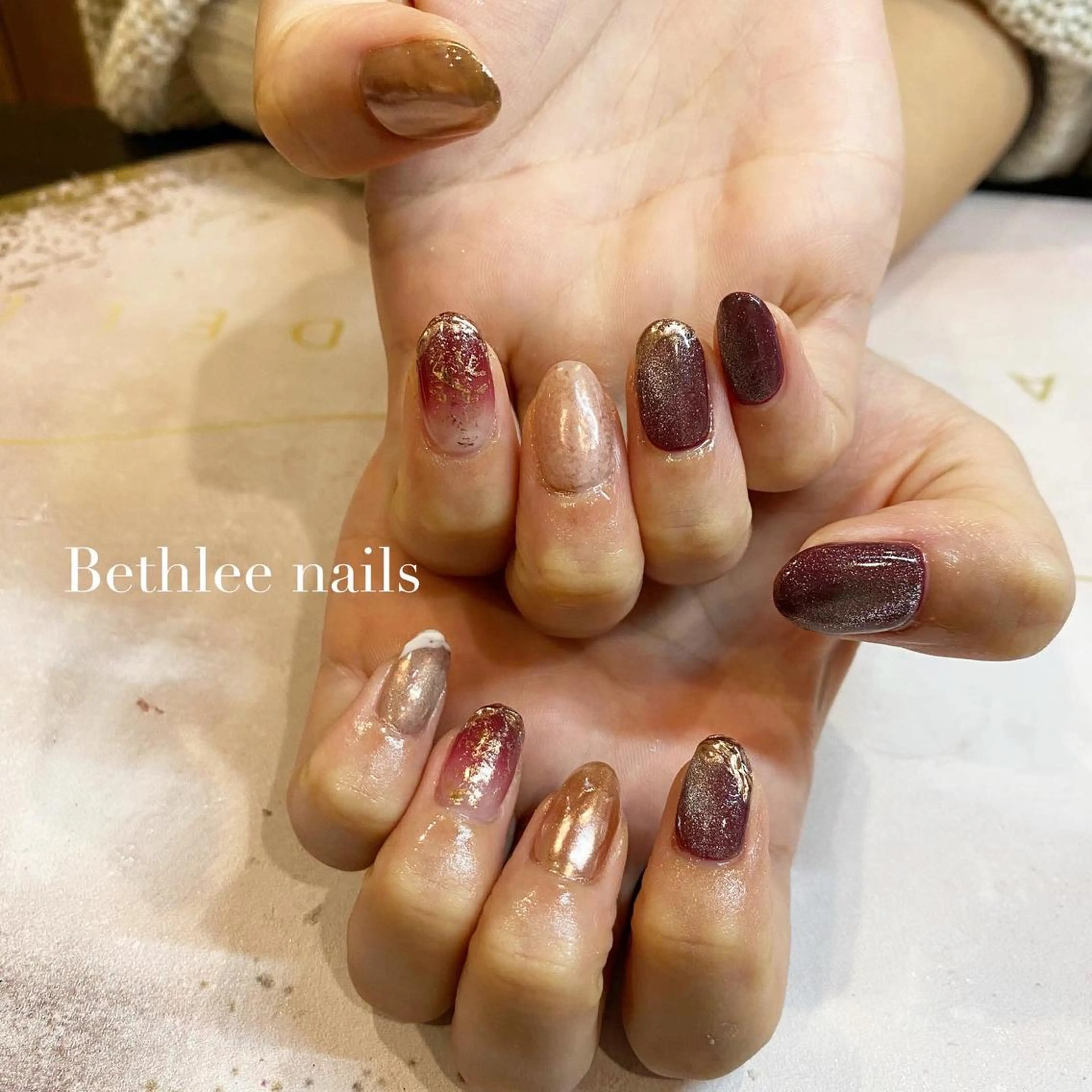 ネイル ハンドネイル Bethlee nailsのネイルデザイン