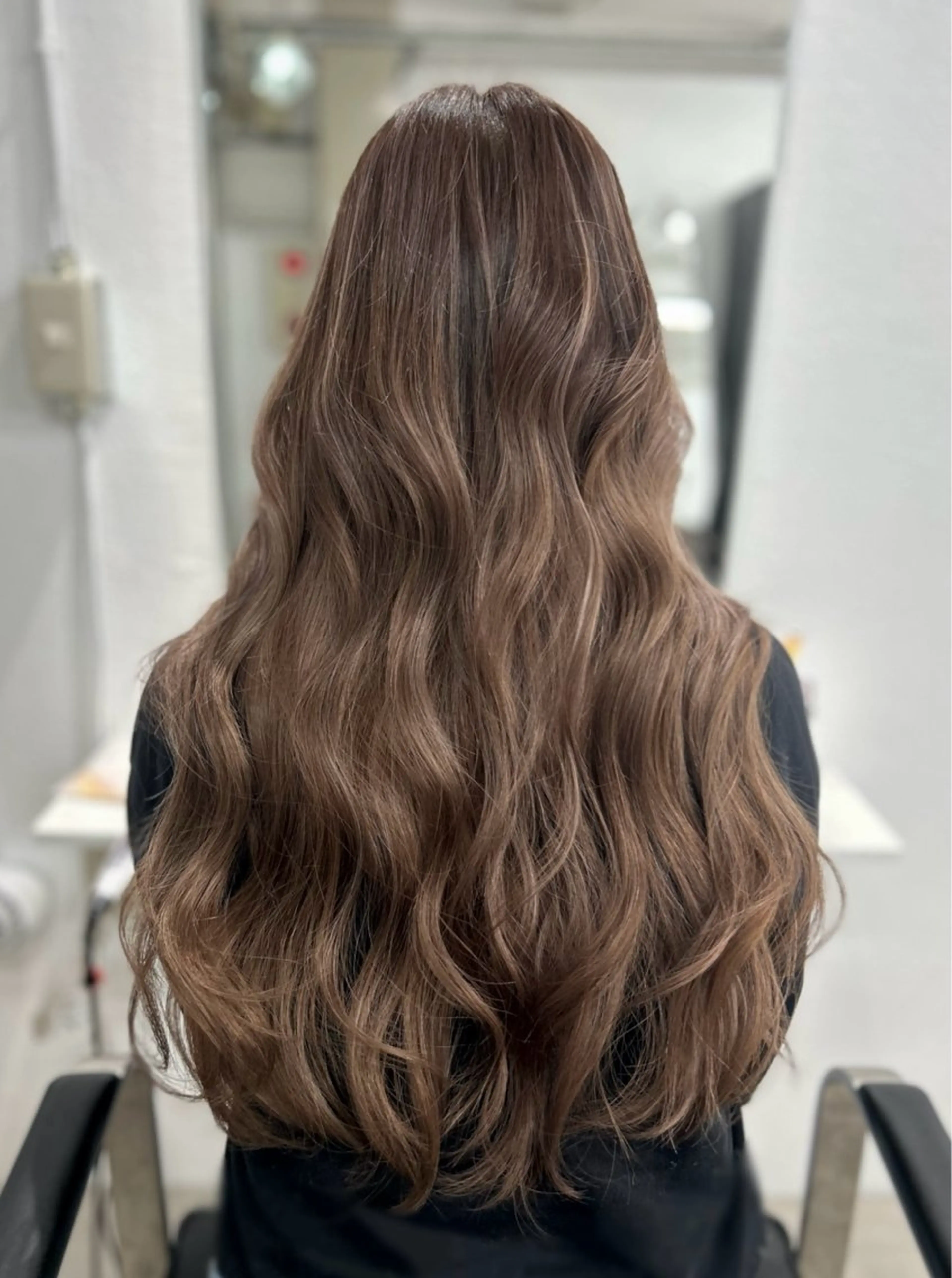 ロング カラー ヘアカラー ハイライト/レイヤー 河原町/Manatoのヘアスタイル