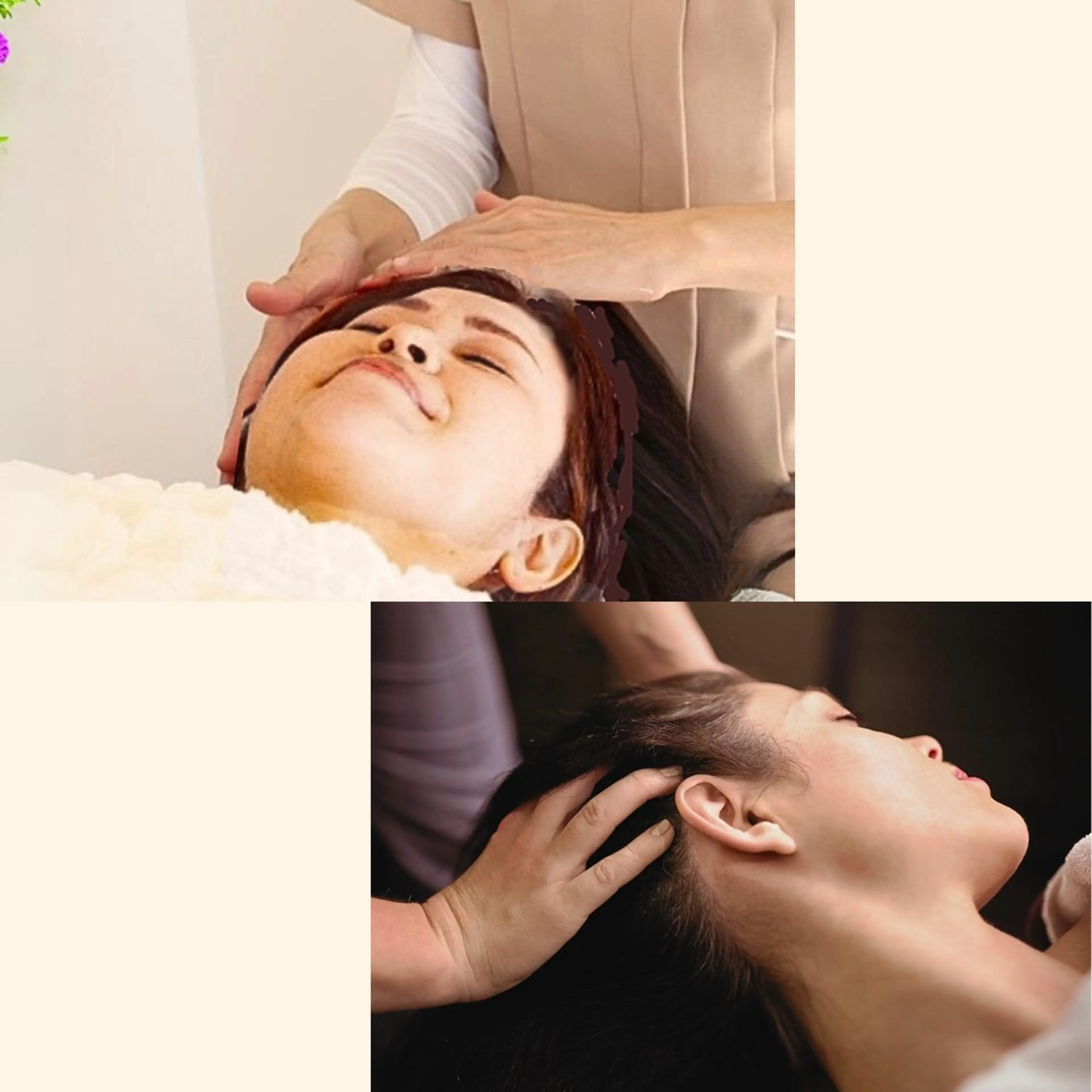 相乗効果⤴️💕｢カワ見えをつくる小顔矯正マッサージ＋癒しのドライヘッドスパ｣初回￥5,600🔰の写真