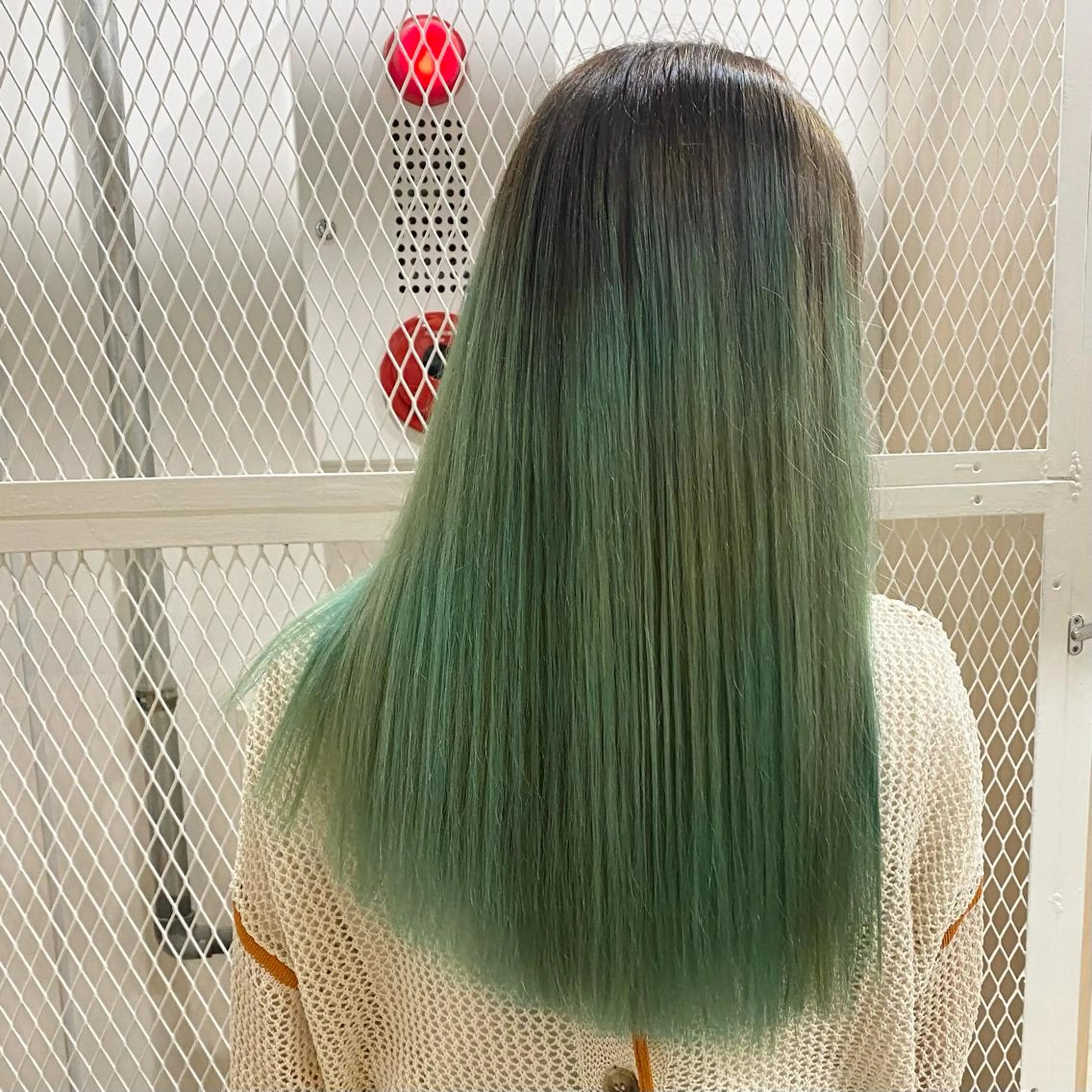 ロング 茜璃/ブリーチカラー /レイヤーカットのヘアスタイル