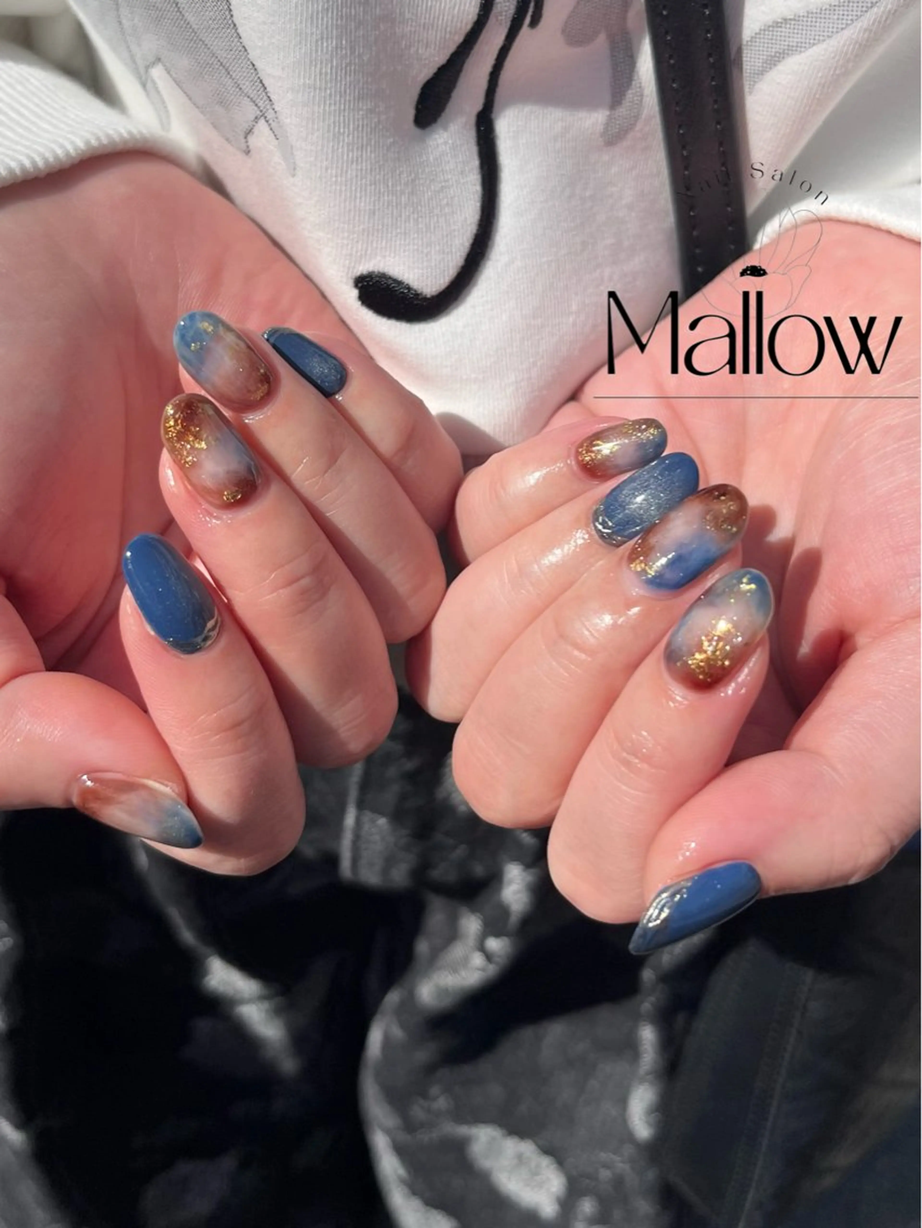 ネイル 持ち込み ハンドネイル Mallow nailのネイルデザイン