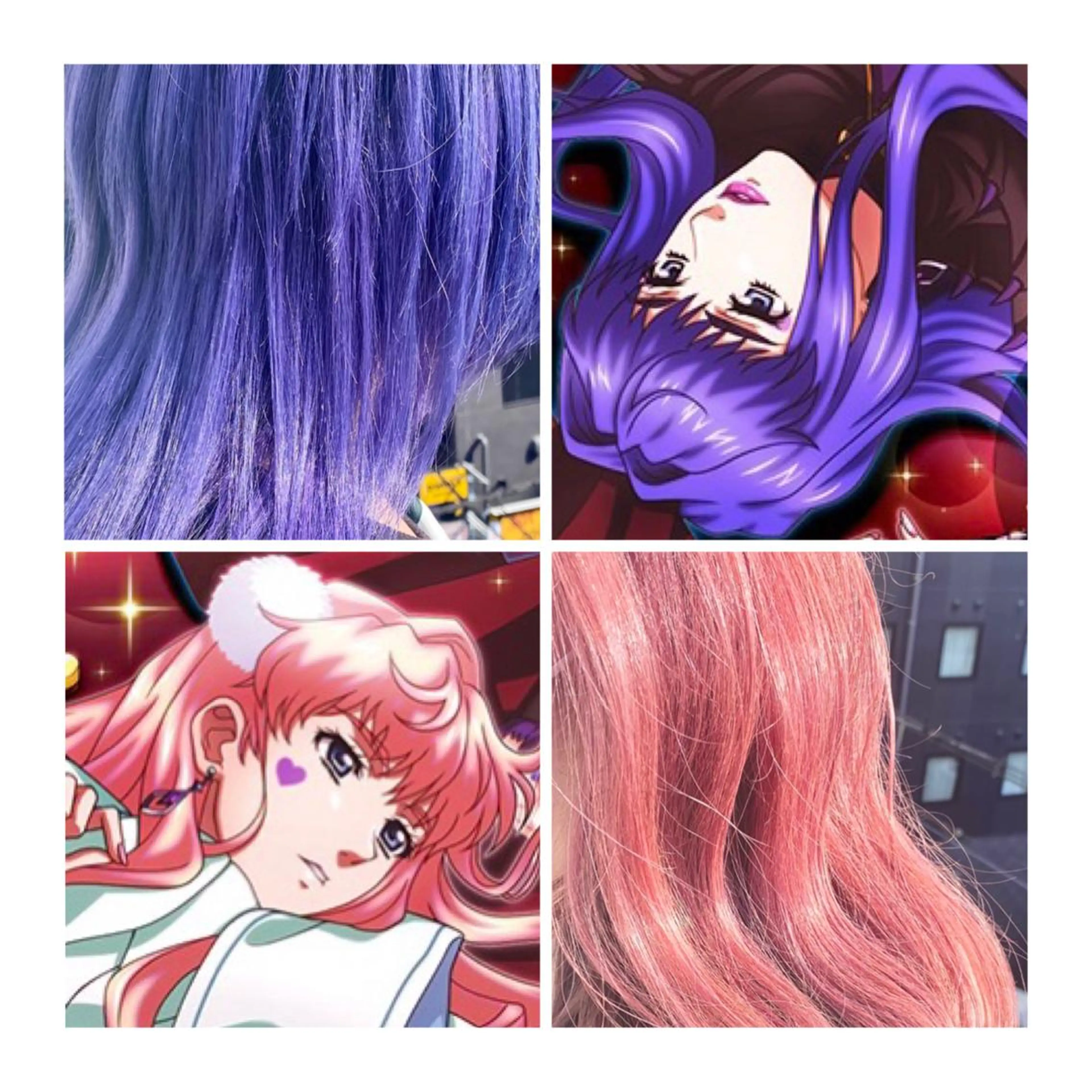 セミロング カラー TSUNO🦖 派手髪/オタク美容師のヘアスタイル