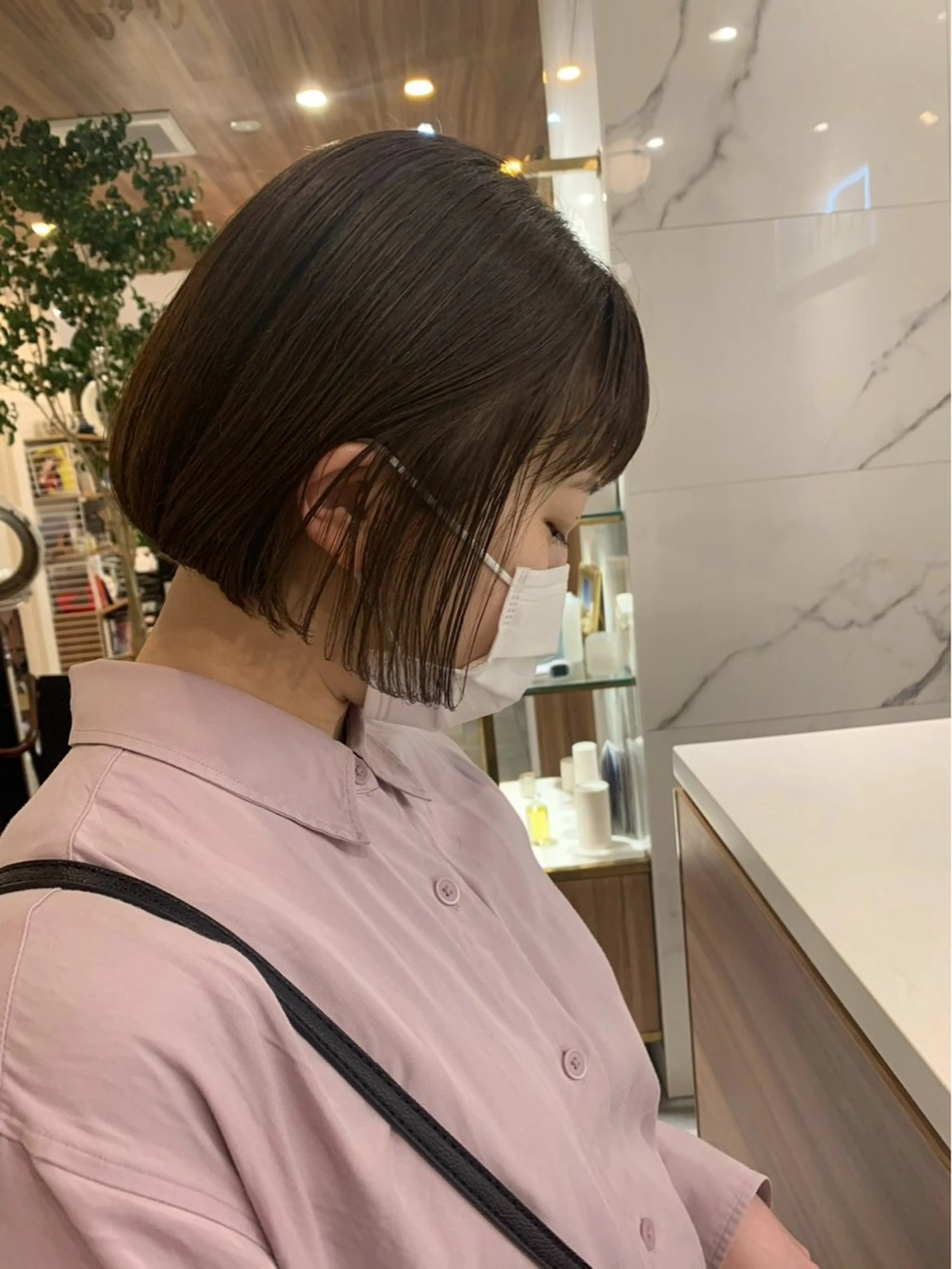 ショート カラー 穂乃香 BEAUTRIUMのヘアスタイル