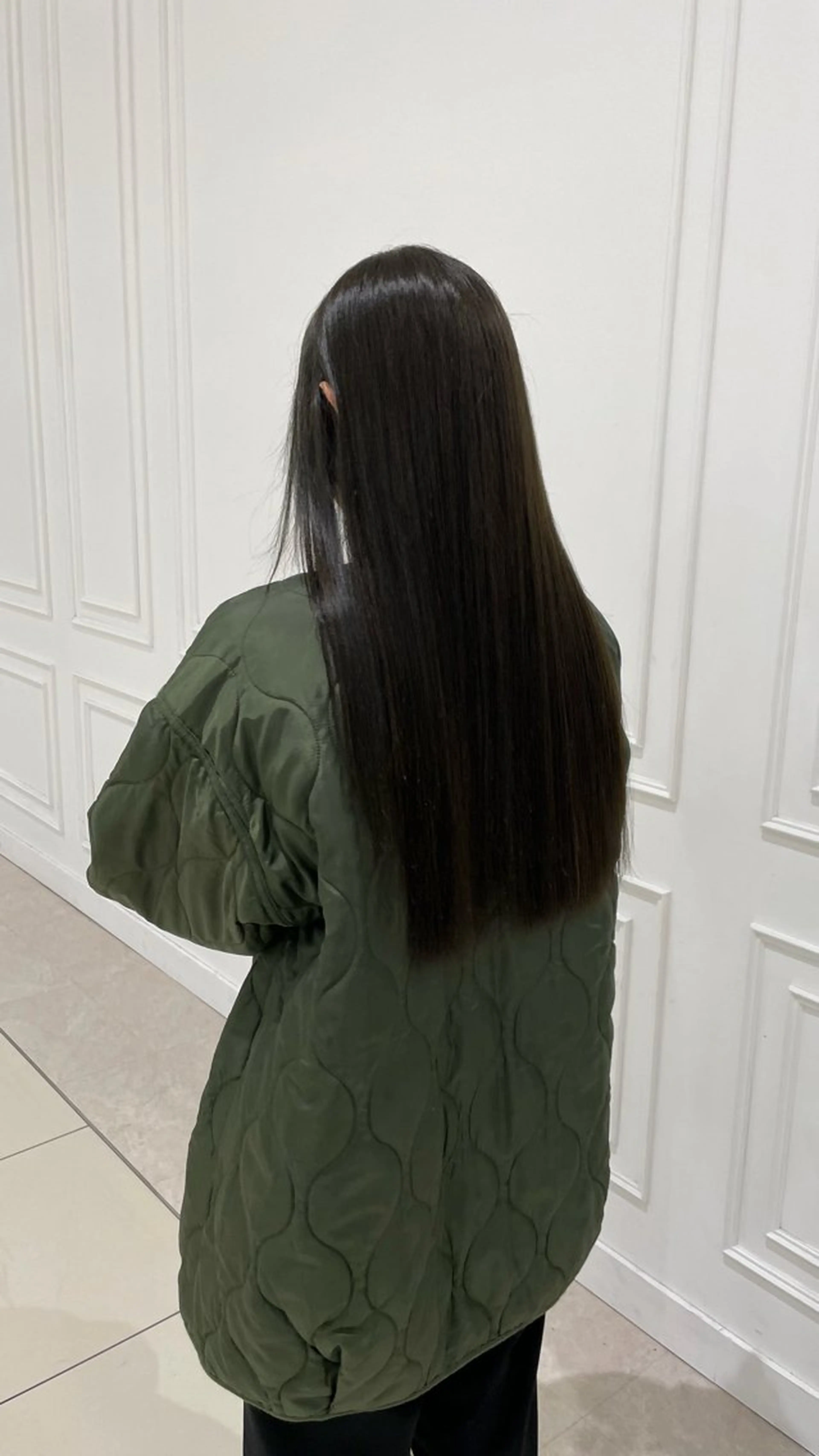 ロング カット ヘアカラー トリートメント 大久保 雪乃🌛のヘアスタイル
