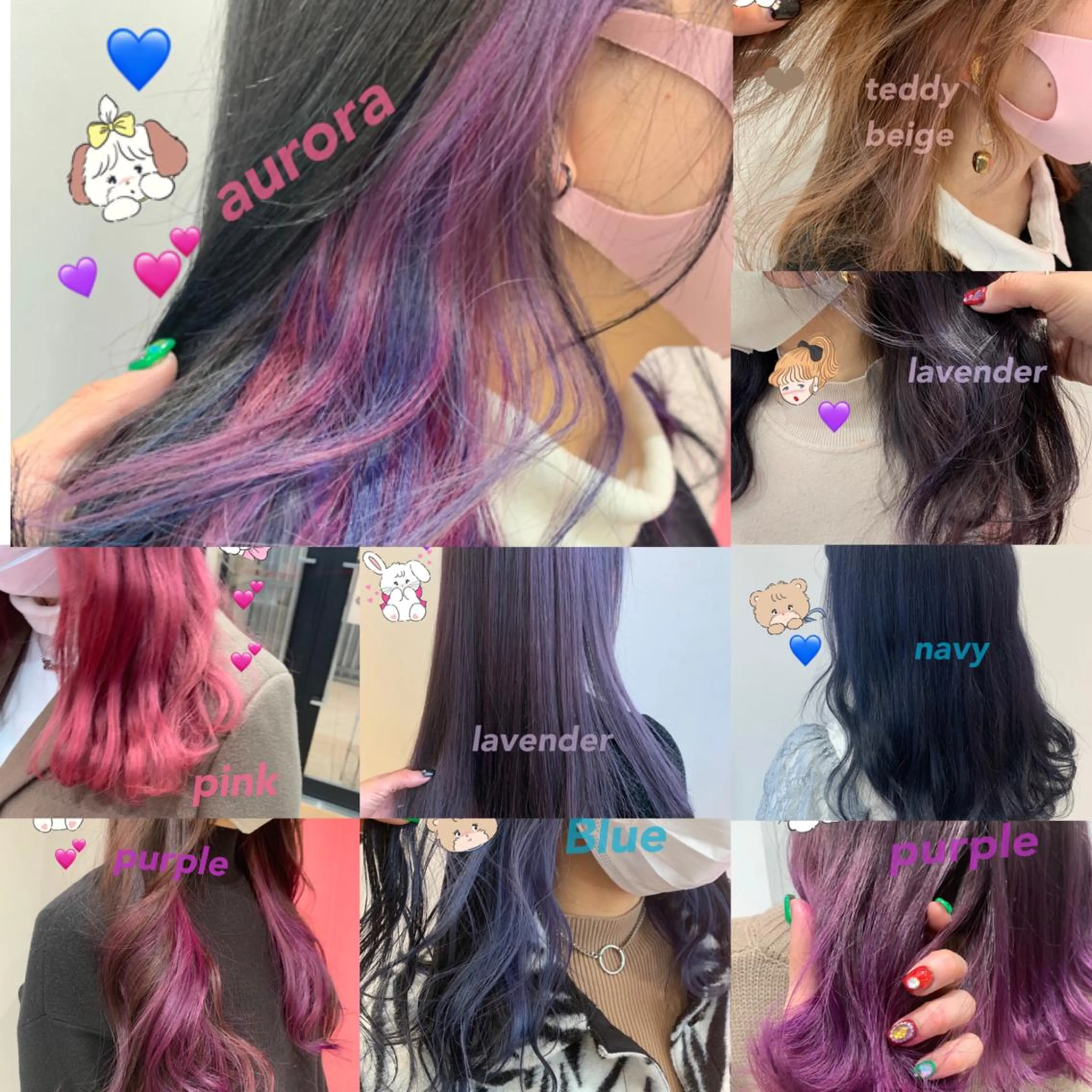 ミディアム カラー ヘアアレンジ ブリーチ ダブルカラー グラデーションカラー グレージュ インナーカラー 新宿駅近♡個室 ♡関口三都季🌜のヘアスタイル