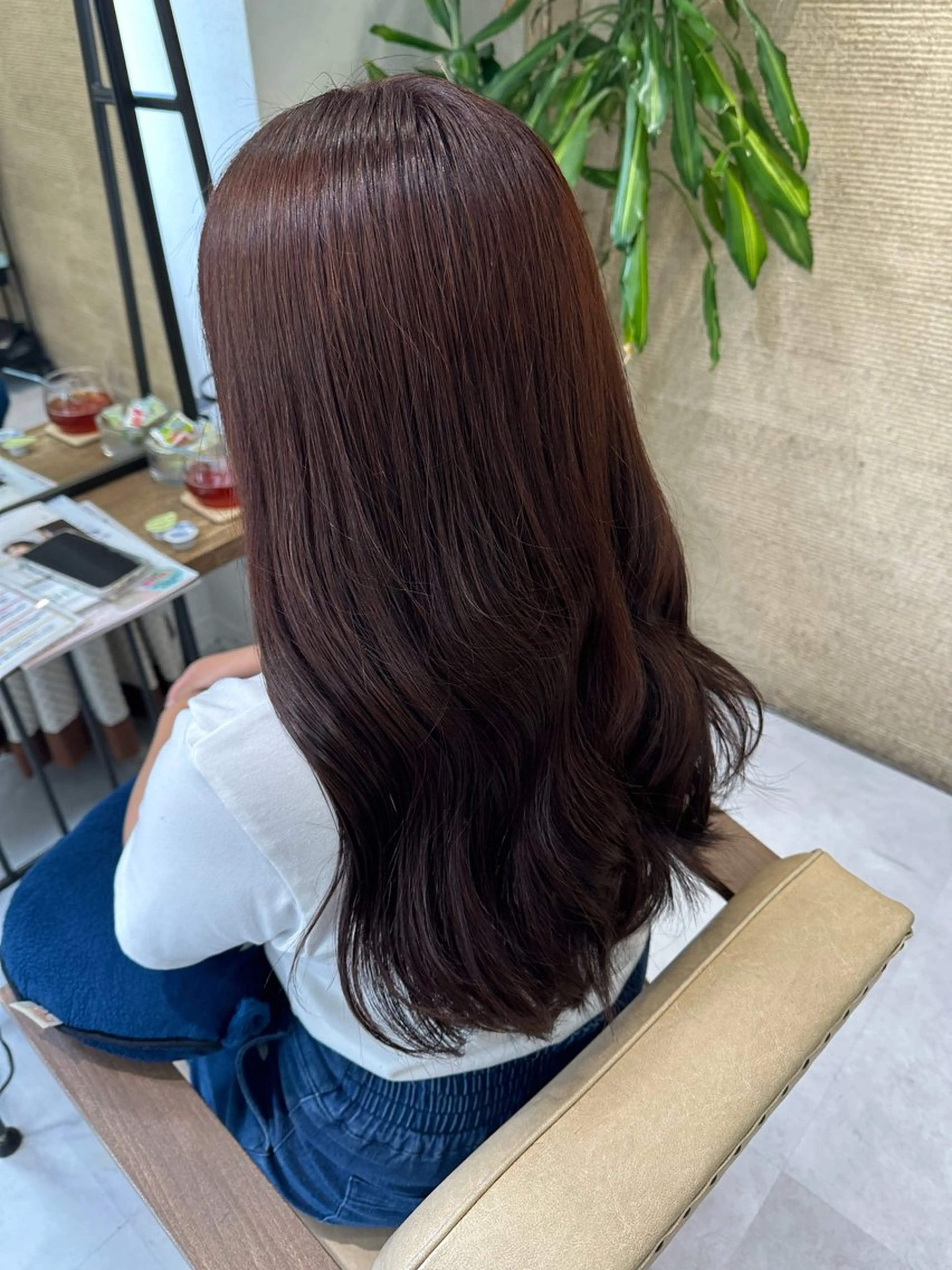 ロング カラー ヘアカラー トリートメント ICHIKA/暖色 カラー / Wカラーのヘアスタイル