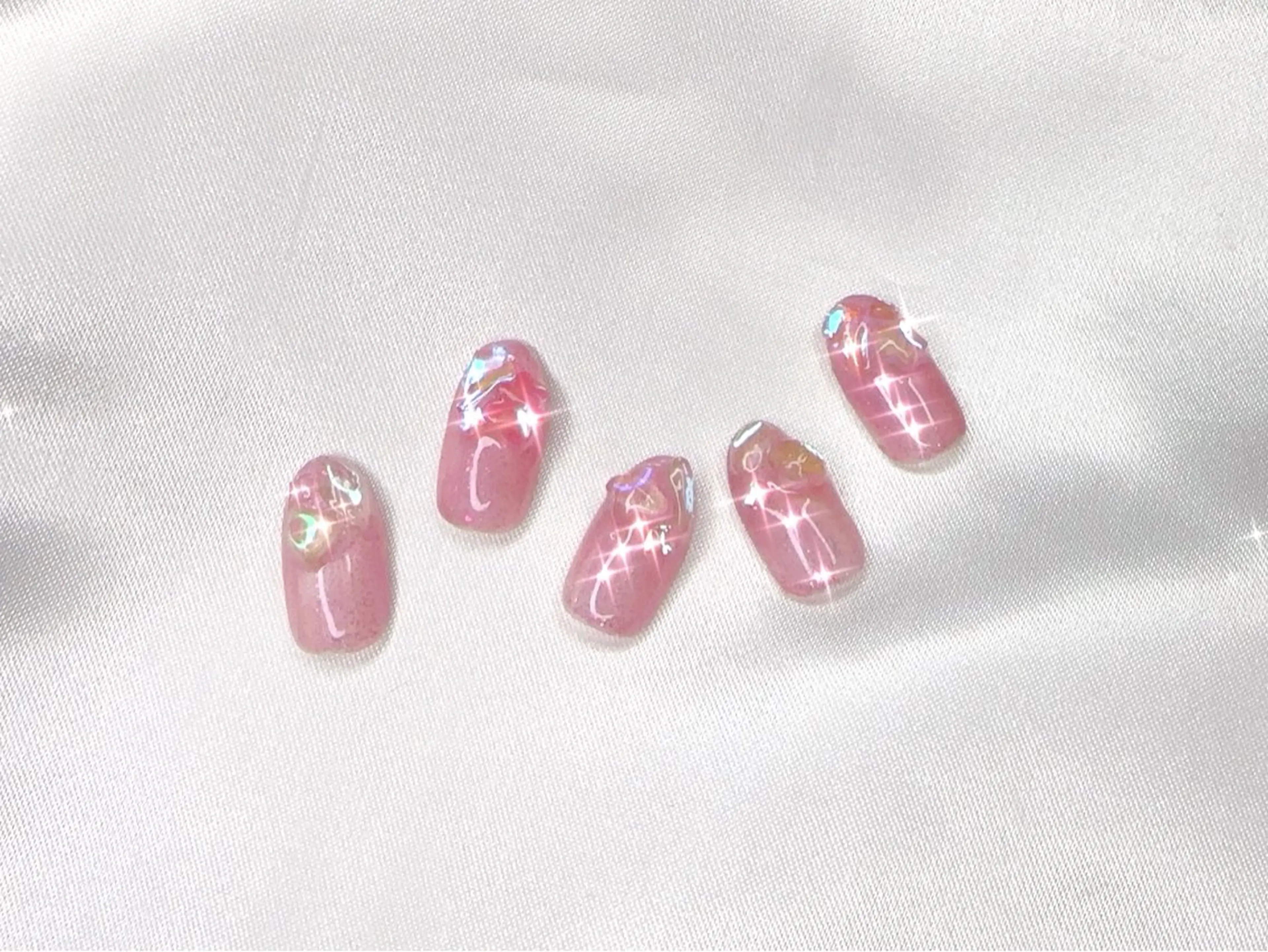 ネイル Cherie PINKのネイルデザイン