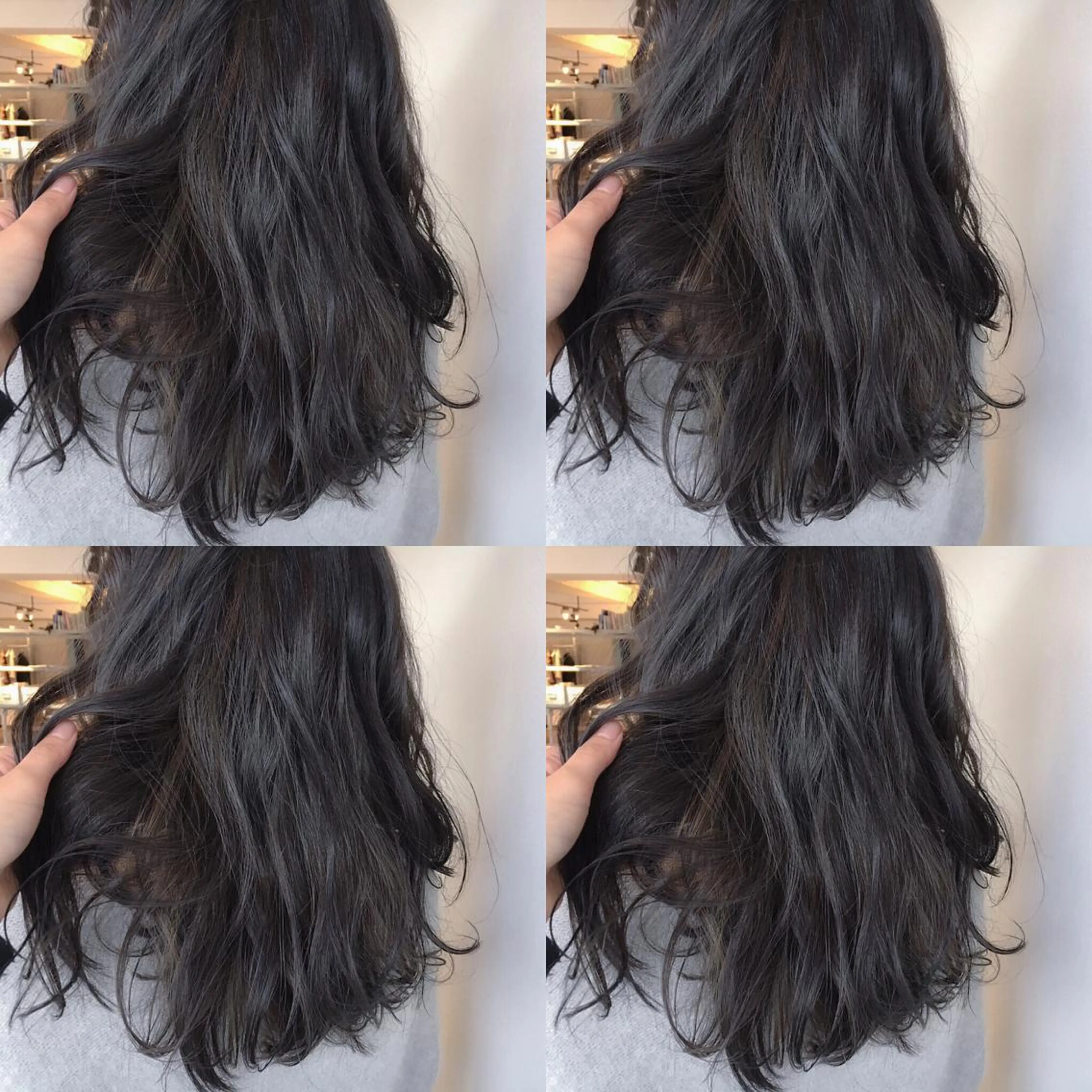 ロング カラー ヘアアレンジ ブリーチ 透明感カラー ブリーチなしカラー マンツーマン施術🦋 ayajuのヘアスタイル