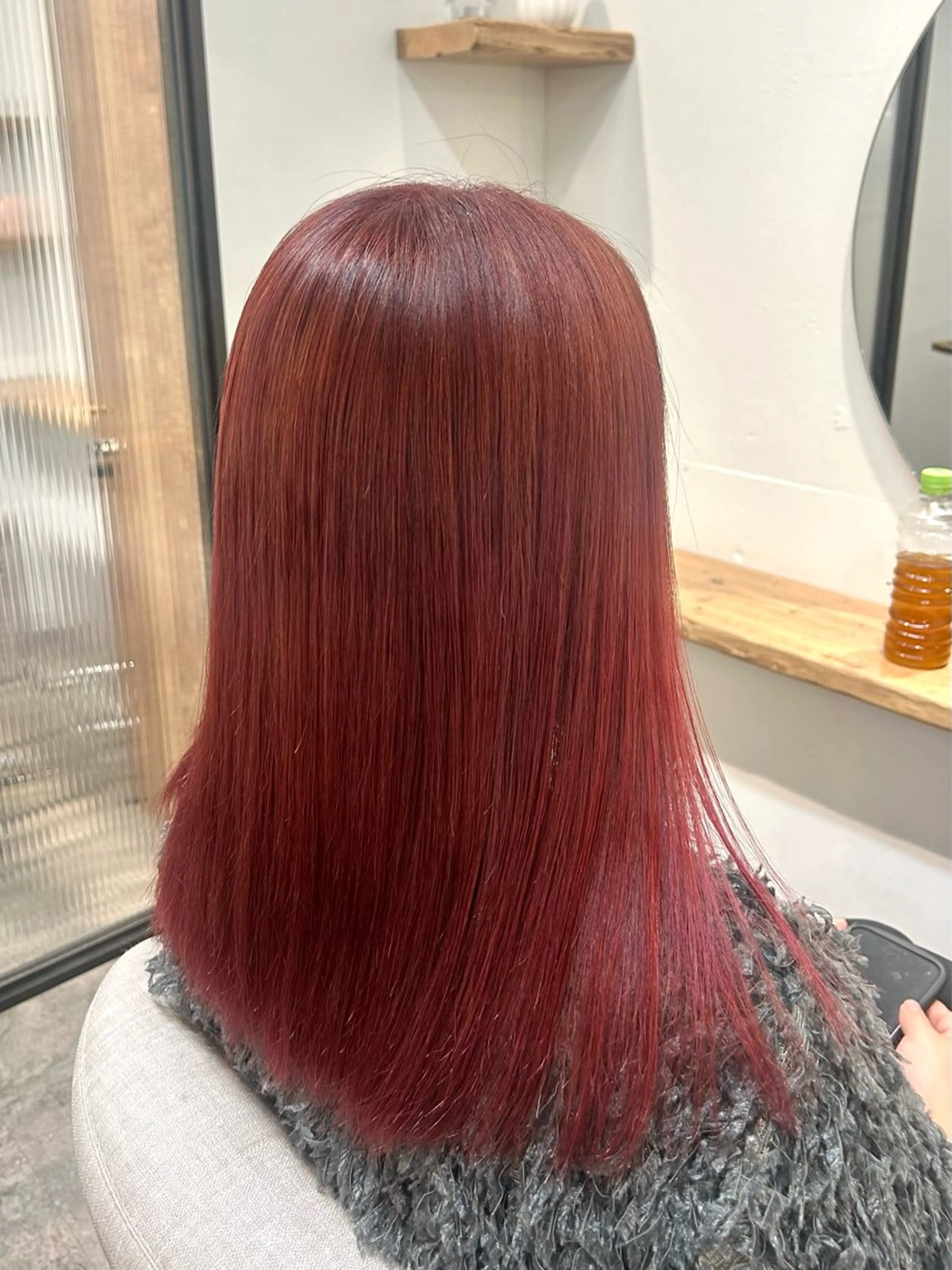 セミロング カラー Shino シノのヘアスタイル