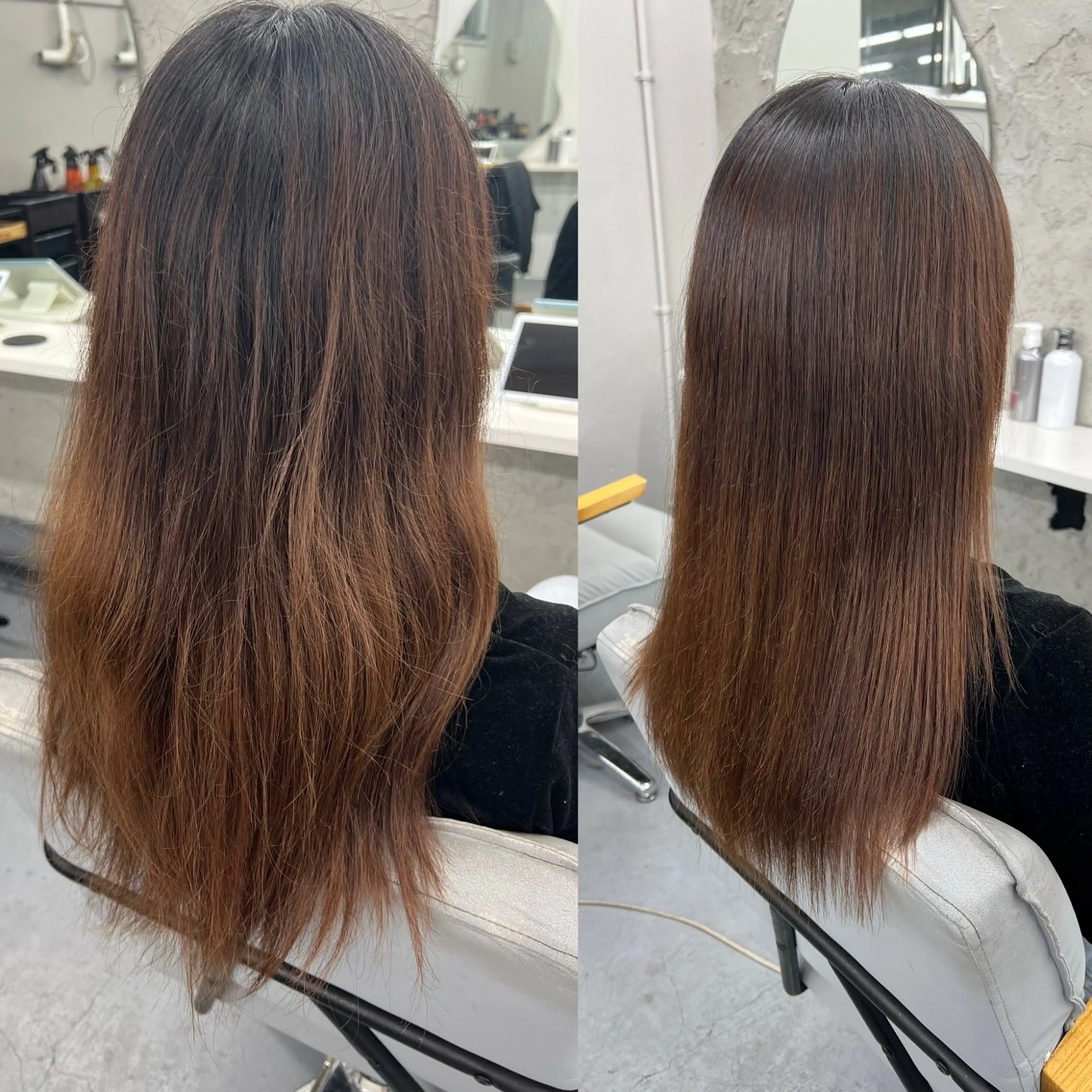 ミディアム 亀田 泰生のヘアスタイル