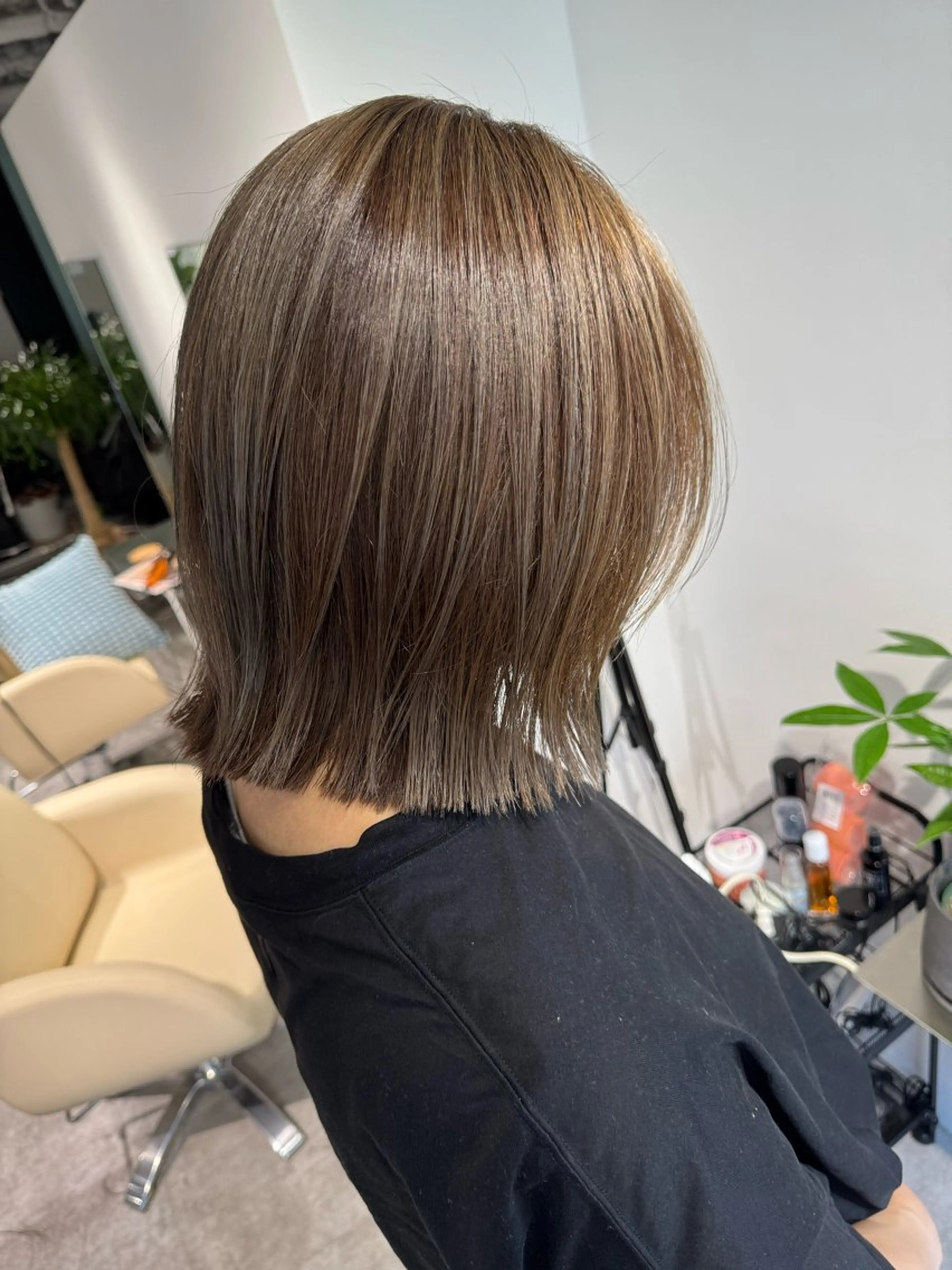 ショート カラー 夜23時まで予約🉑 reverieあきらのヘアスタイル