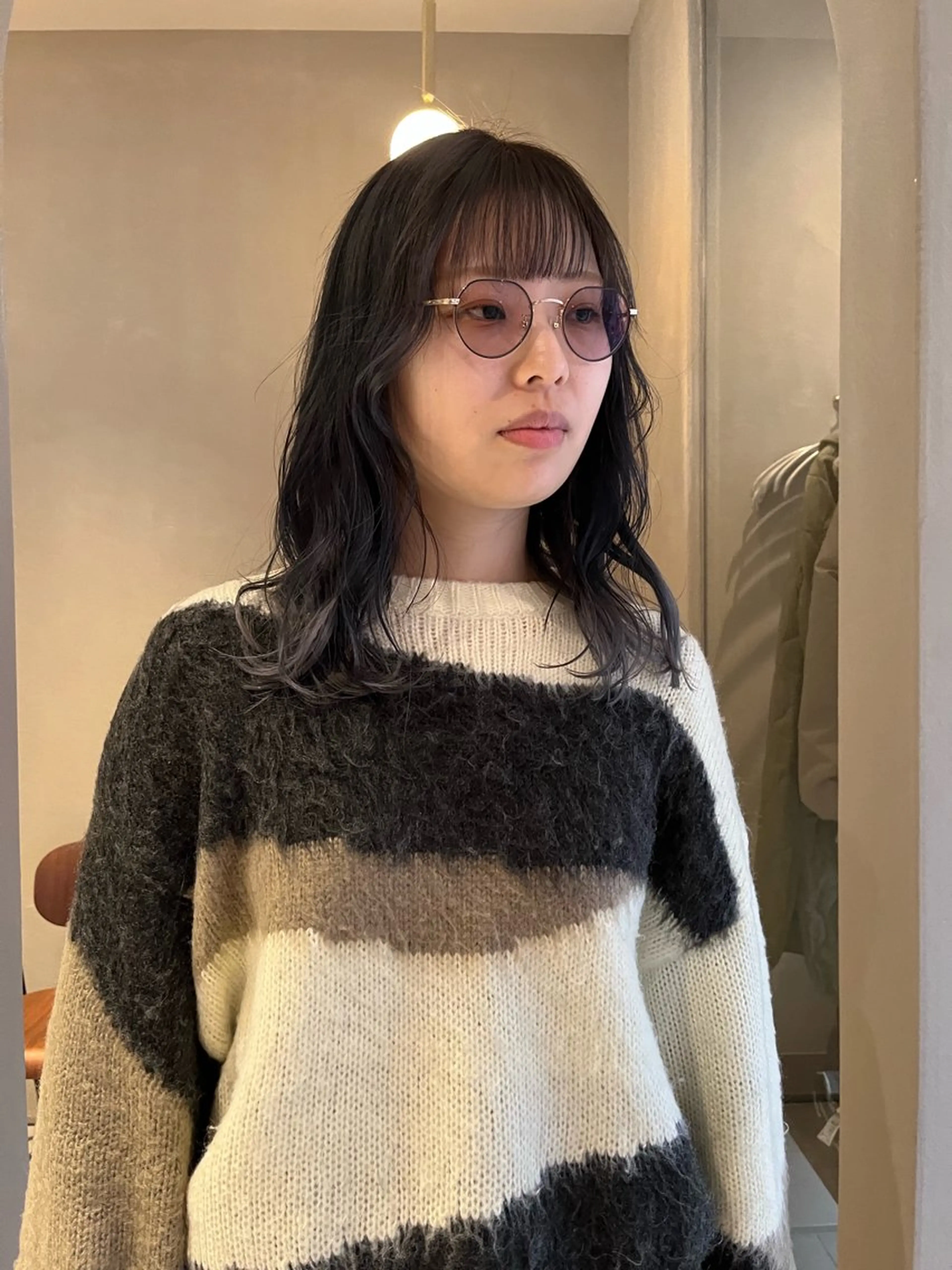 カラー hishida akiho  🩰のヘアスタイル