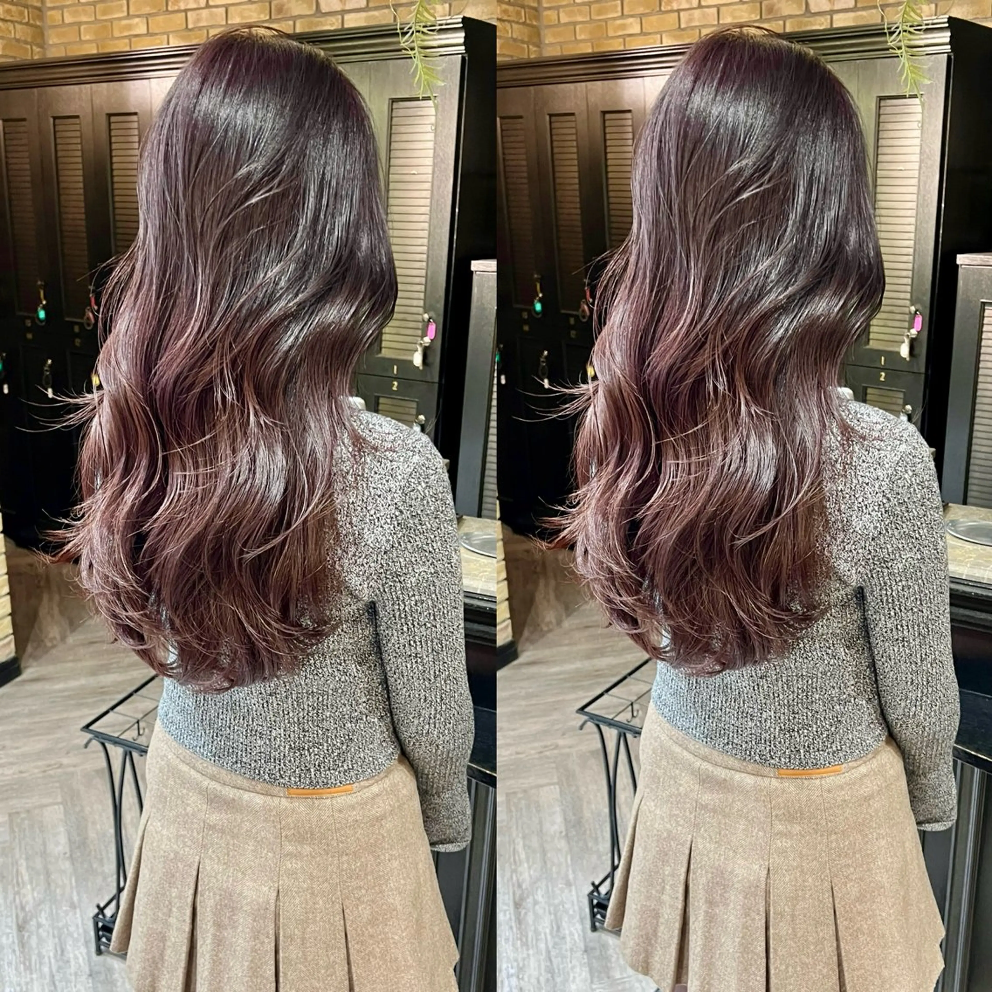 ロング カット ヘアカラー トリートメント 🎀艶髪の達人 飯田啓奨🎀のヘアスタイル