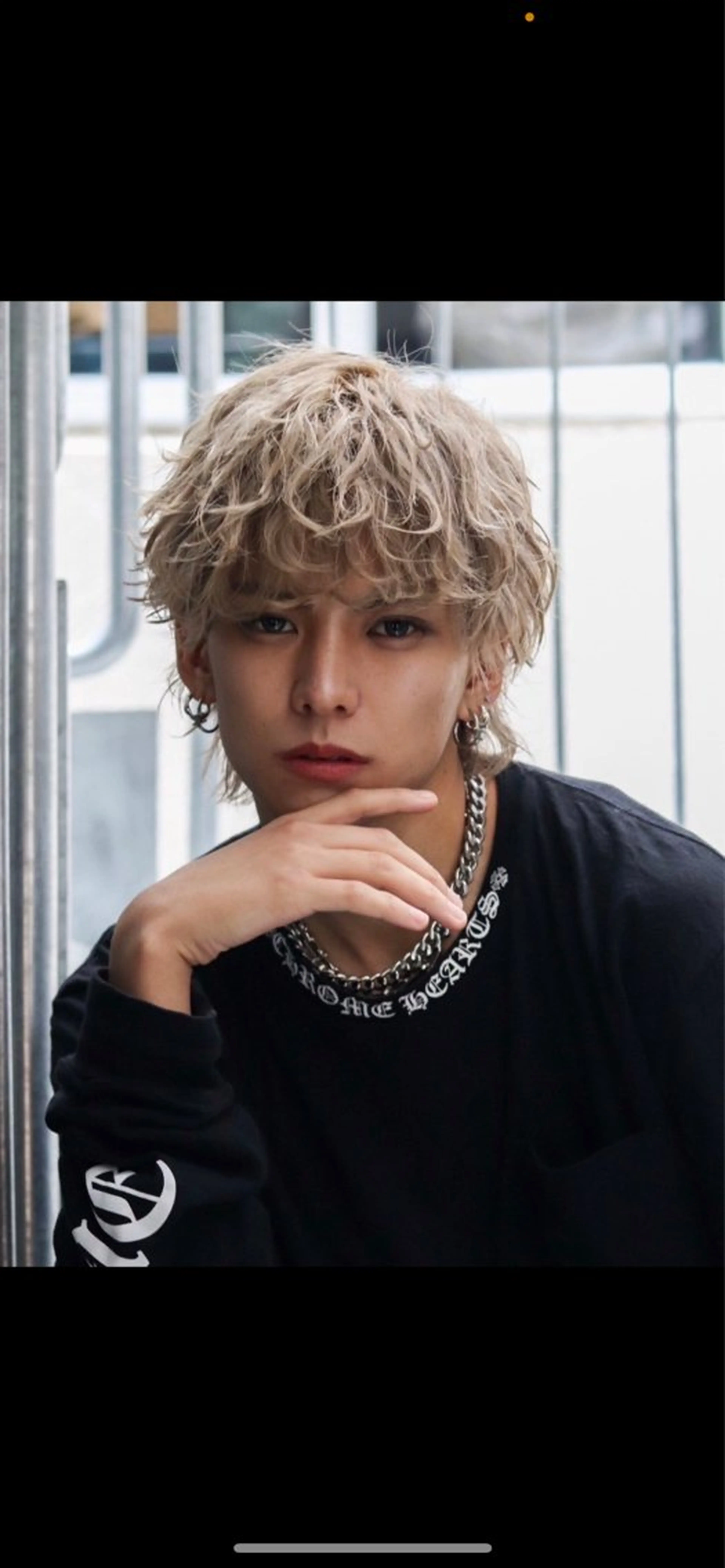 ✨【メンズカット&ダブルカラー】✨ハイトーンでカッコよく決めたい方にオススメ‼️の写真