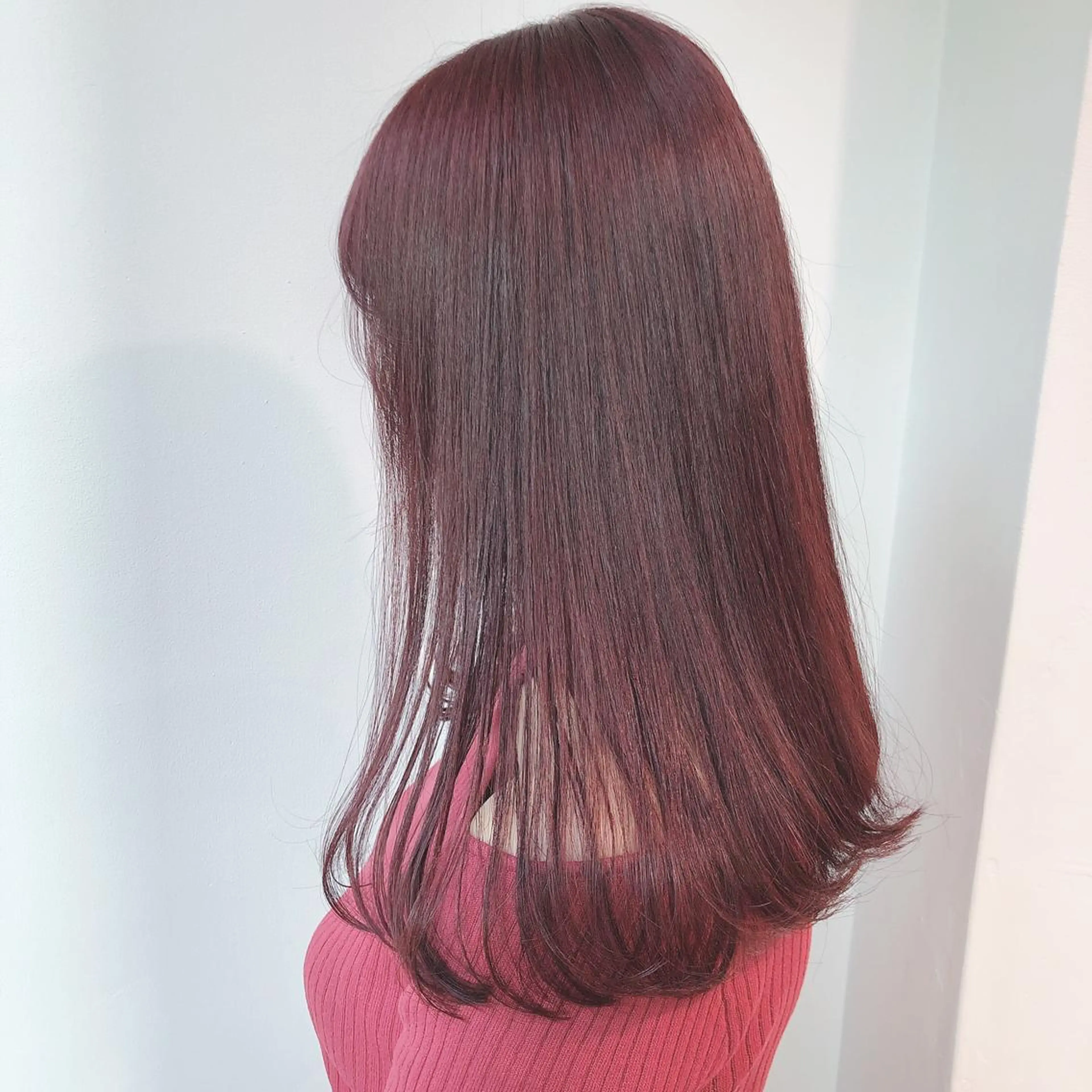 セミロング カラー ヘアカラー トリートメント ❤️sai❤️ official❤️のヘアスタイル