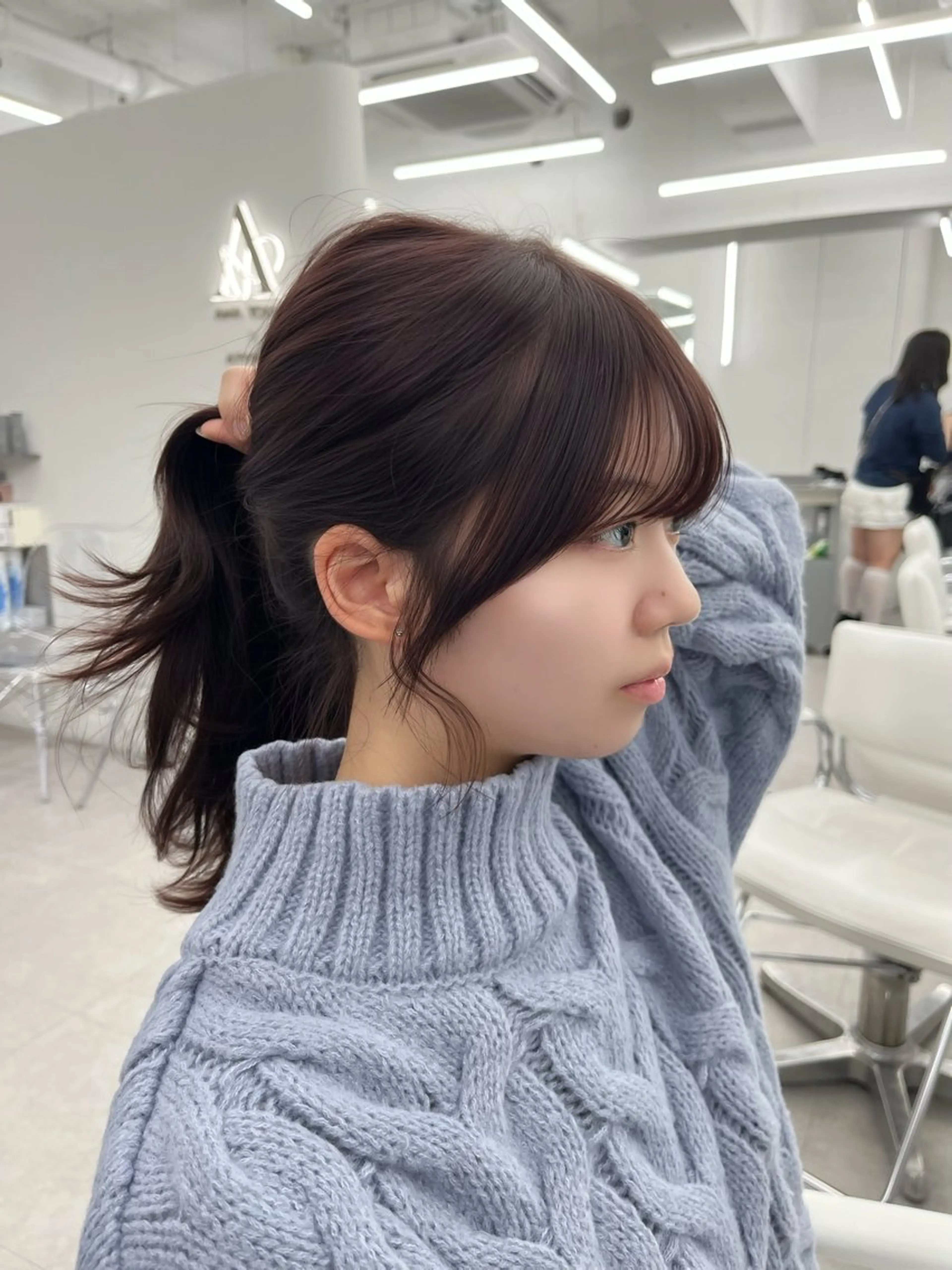 ロング カラー カット ヘアカラー トリートメント レイヤーカット顔周り /アレンジ伊藤彪真のヘアスタイル