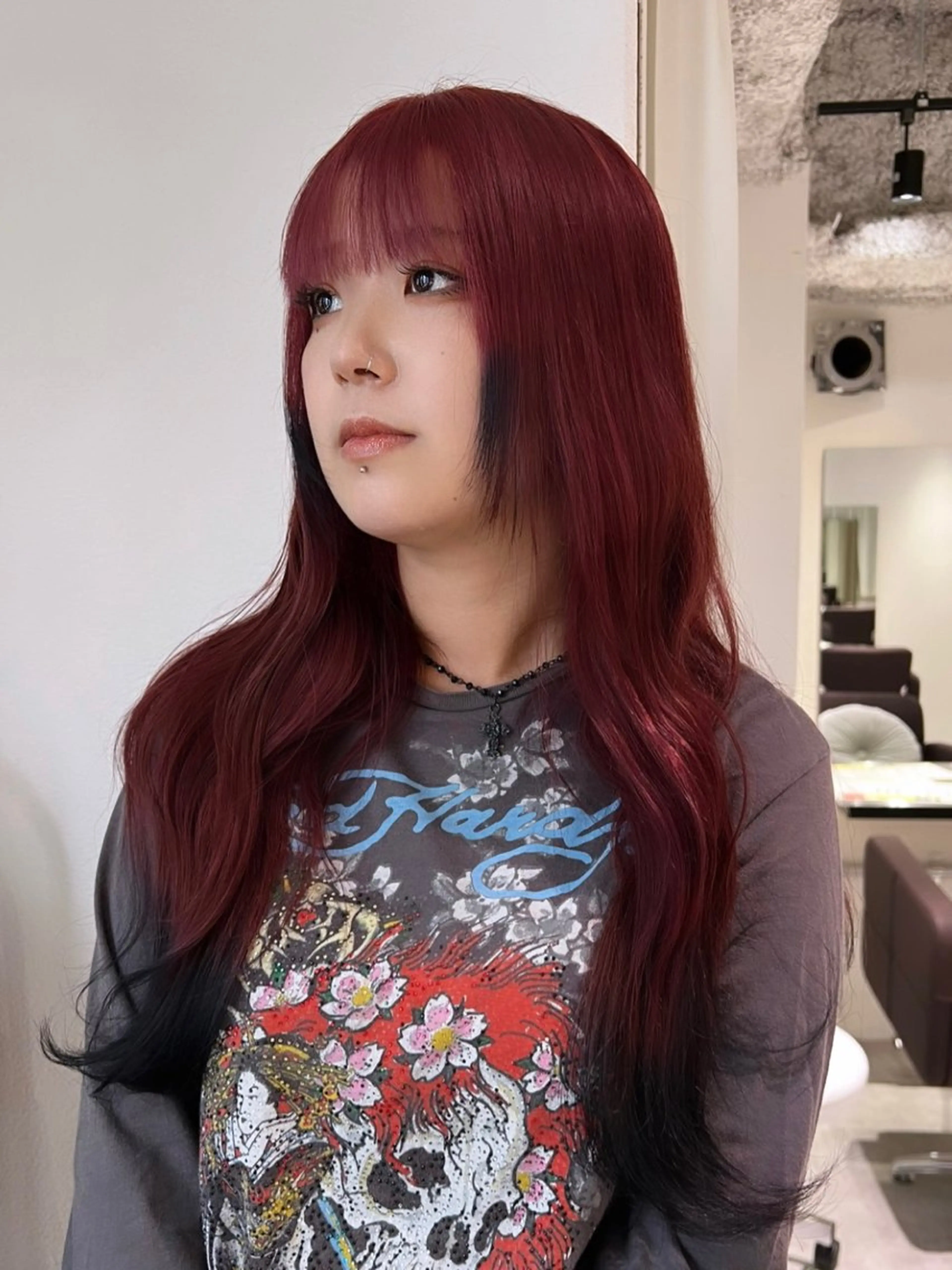 ロング カラー デザインカラー ハイトーン/ボブ 🎀sonokaのヘアスタイル