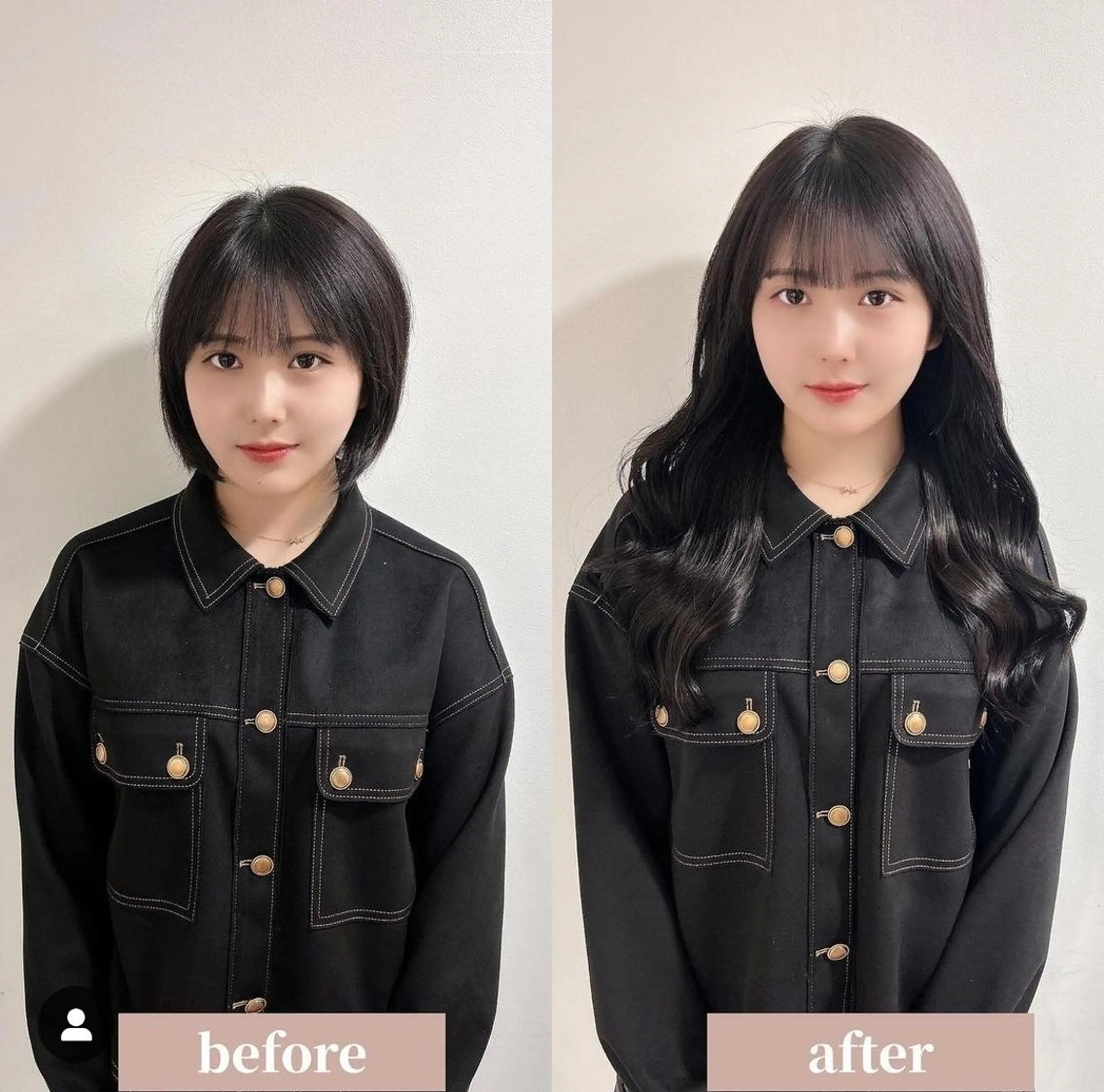 【新規限定】プレミアムシールエクステ100枚(47cm)¥15,000の写真