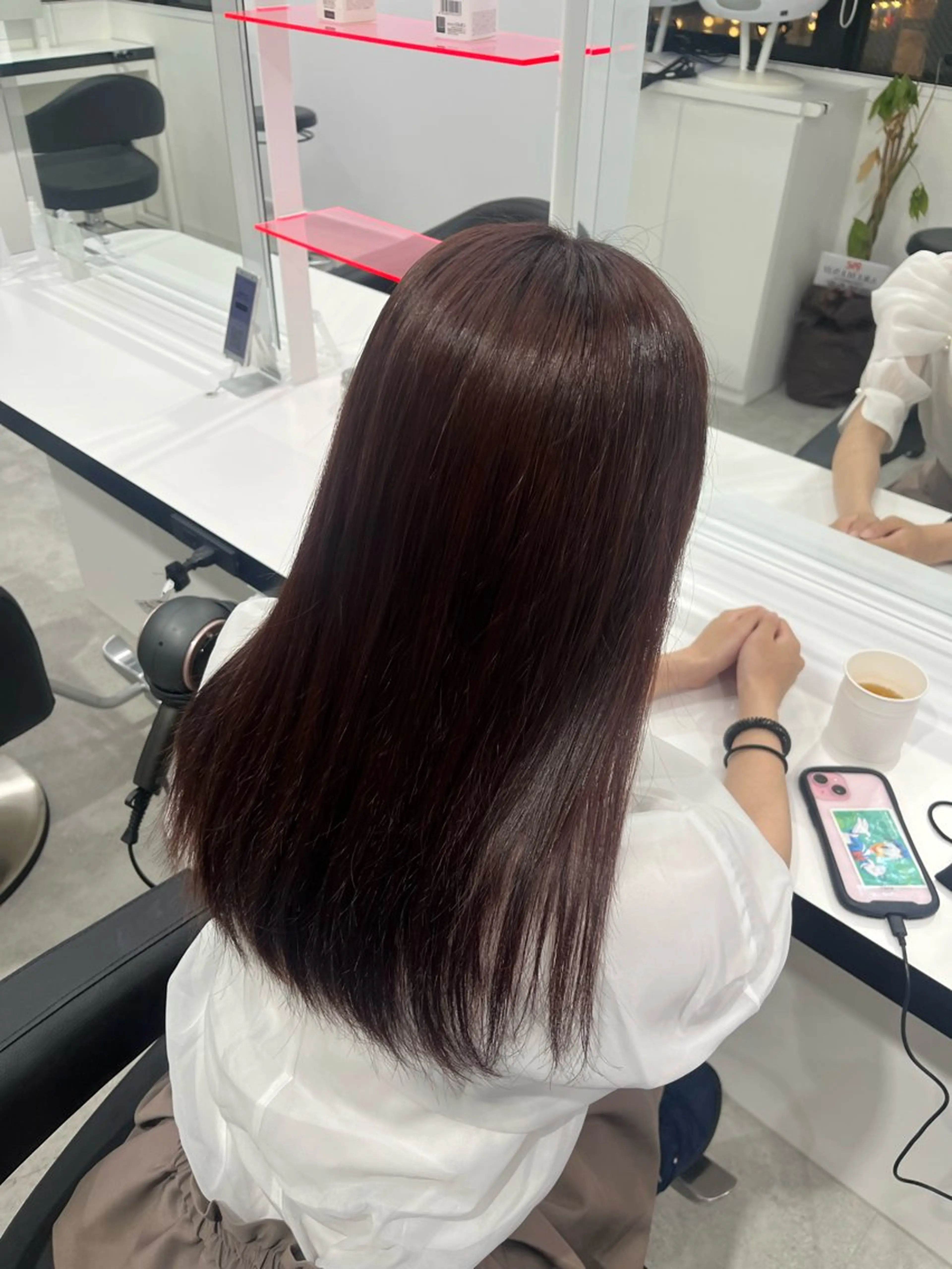 ロング カラー みう/仙台/暖色/ 艶髪/顔周りカット/のヘアスタイル