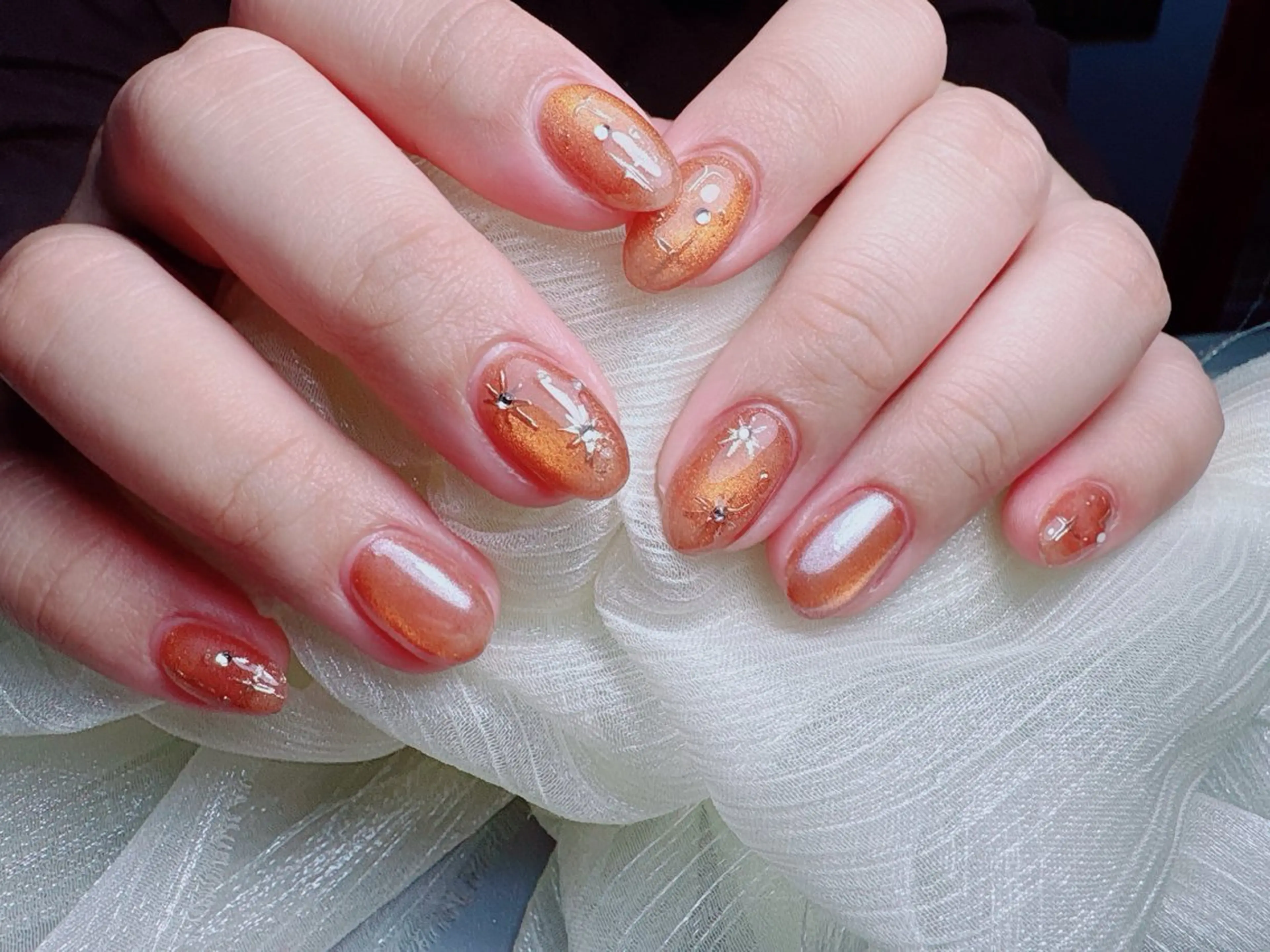 ネイル ハンドネイル Yuxi Beauty salon 【ユーシィー ビューティ サロン】所属・ユーシーネイルサロン 池田公園店のネイルデザイン