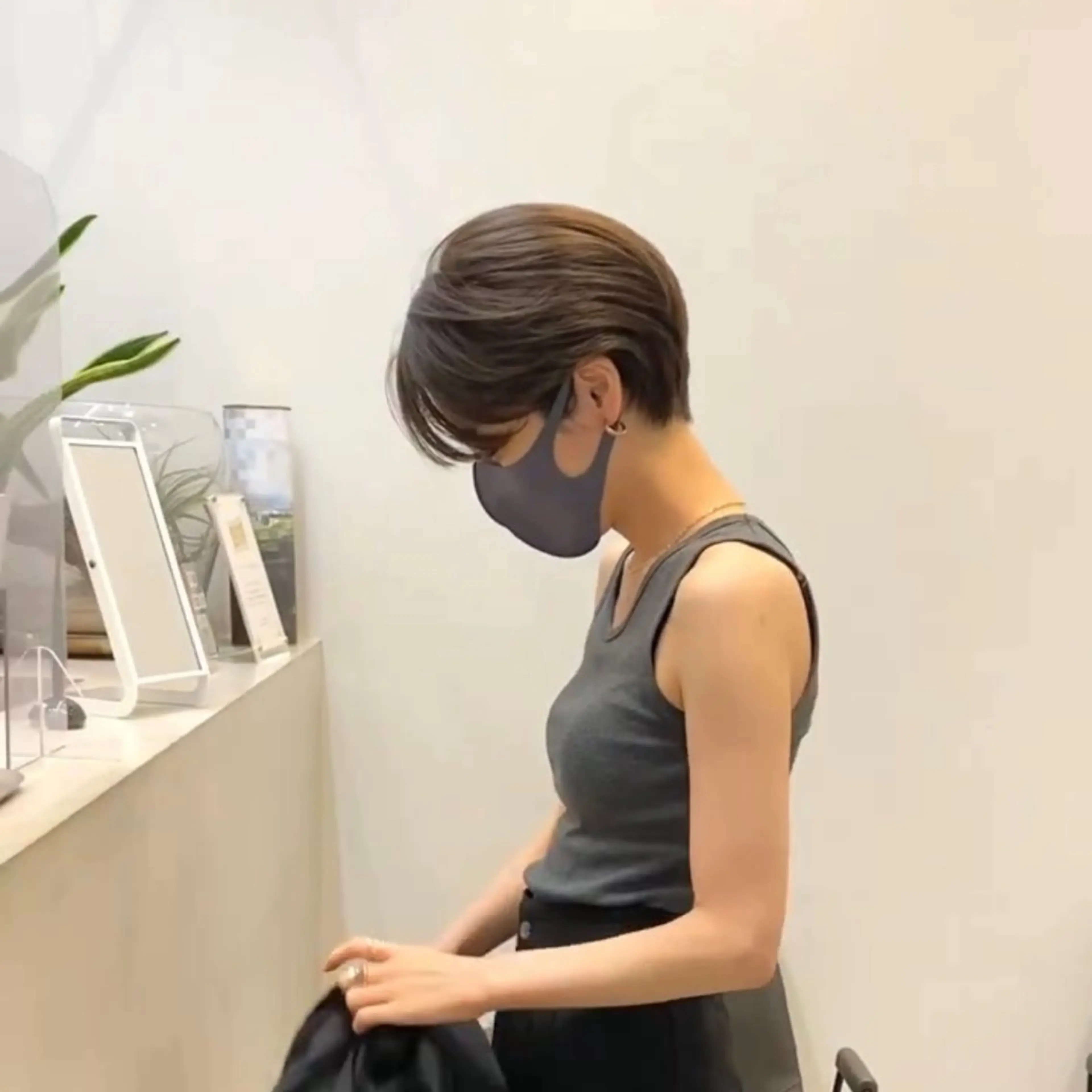 ショート 岡部 ひな/銀座のヘアスタイル