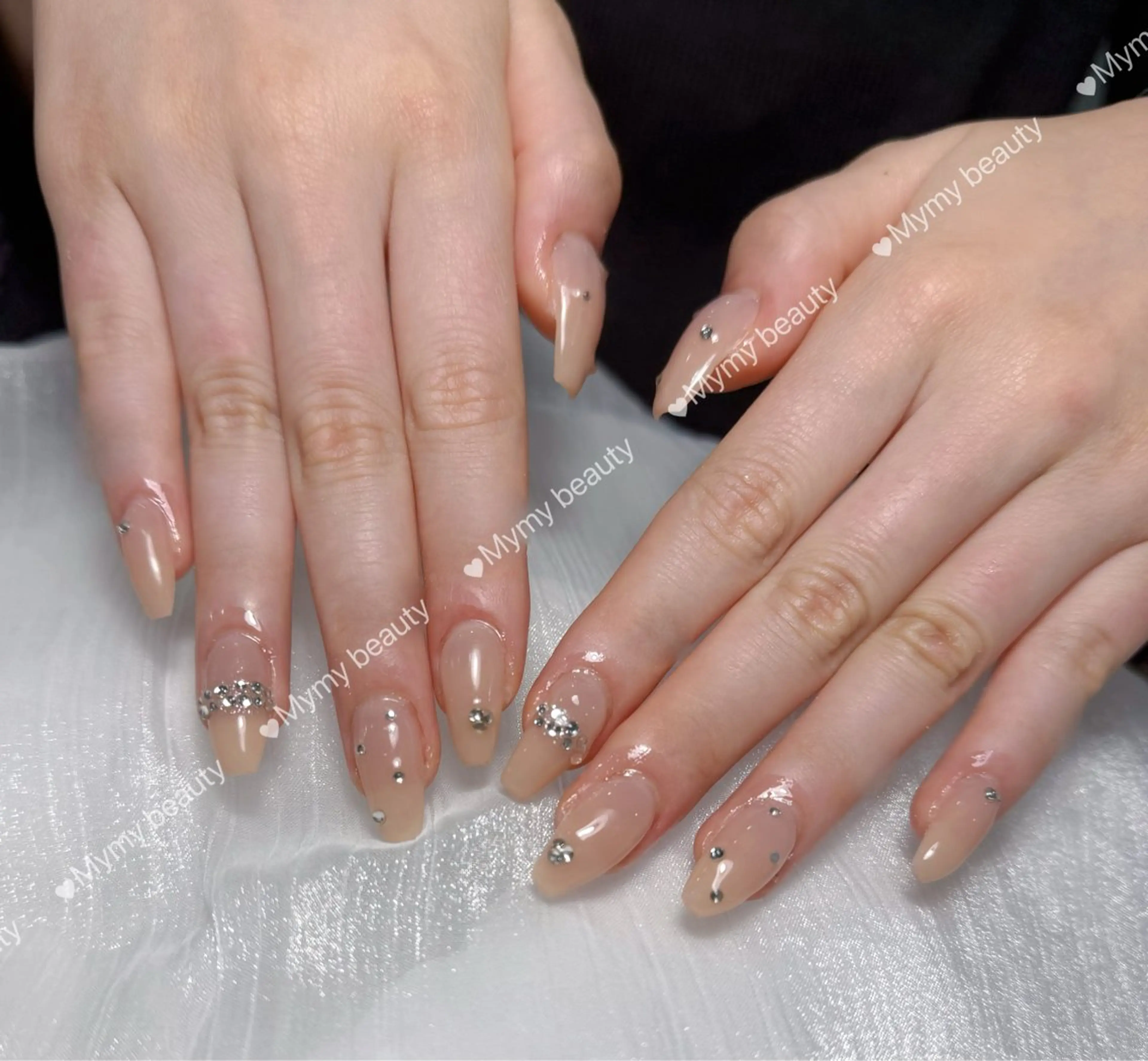 (オフあり)ハンドワンカラー🩷🩷簡単デザイン💅スートンつけ放題🍀🍀マグネット＋500円の写真