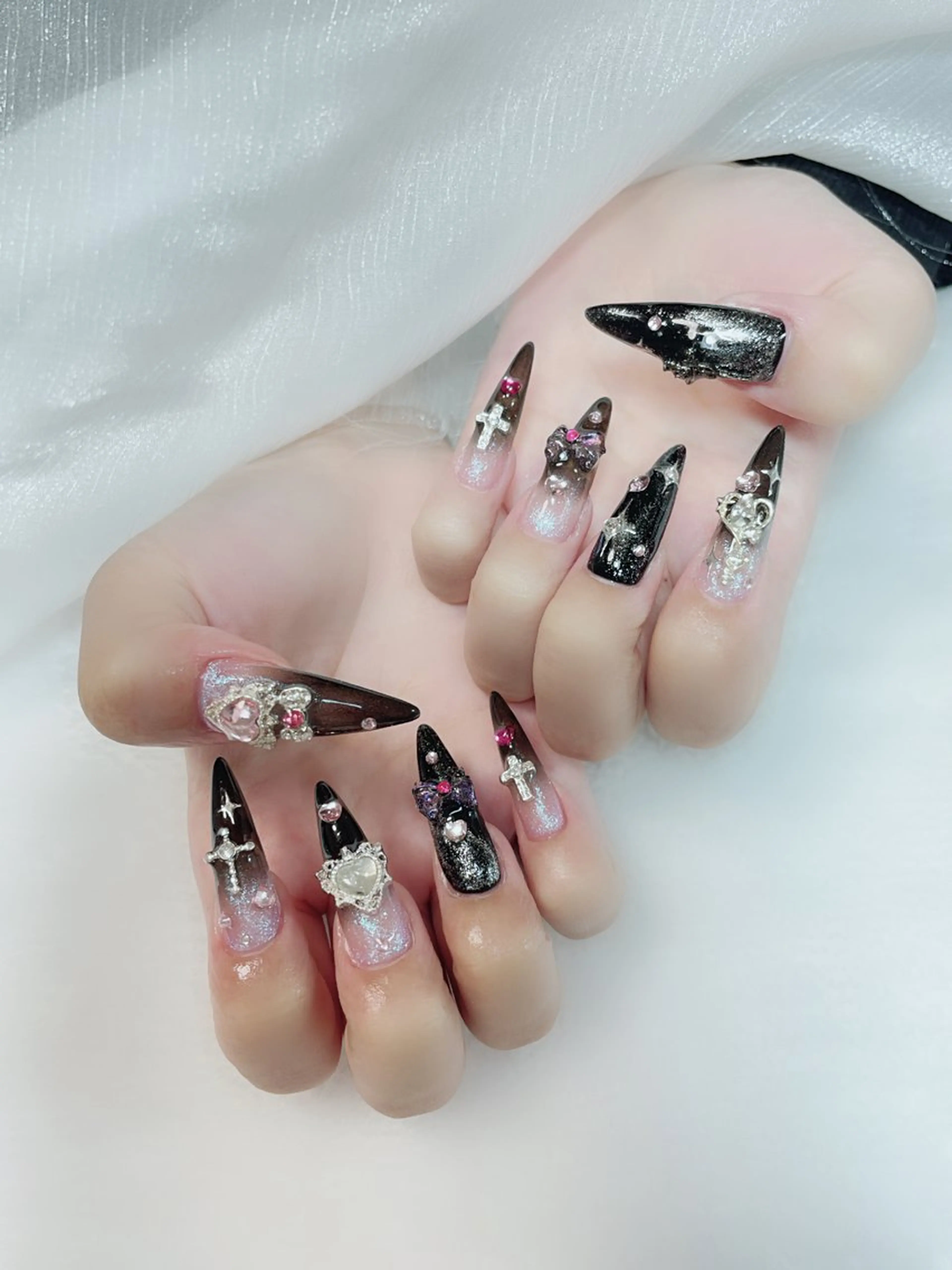 ネイル 持ち込み ネイルチップ Amina nail salonのネイルデザイン