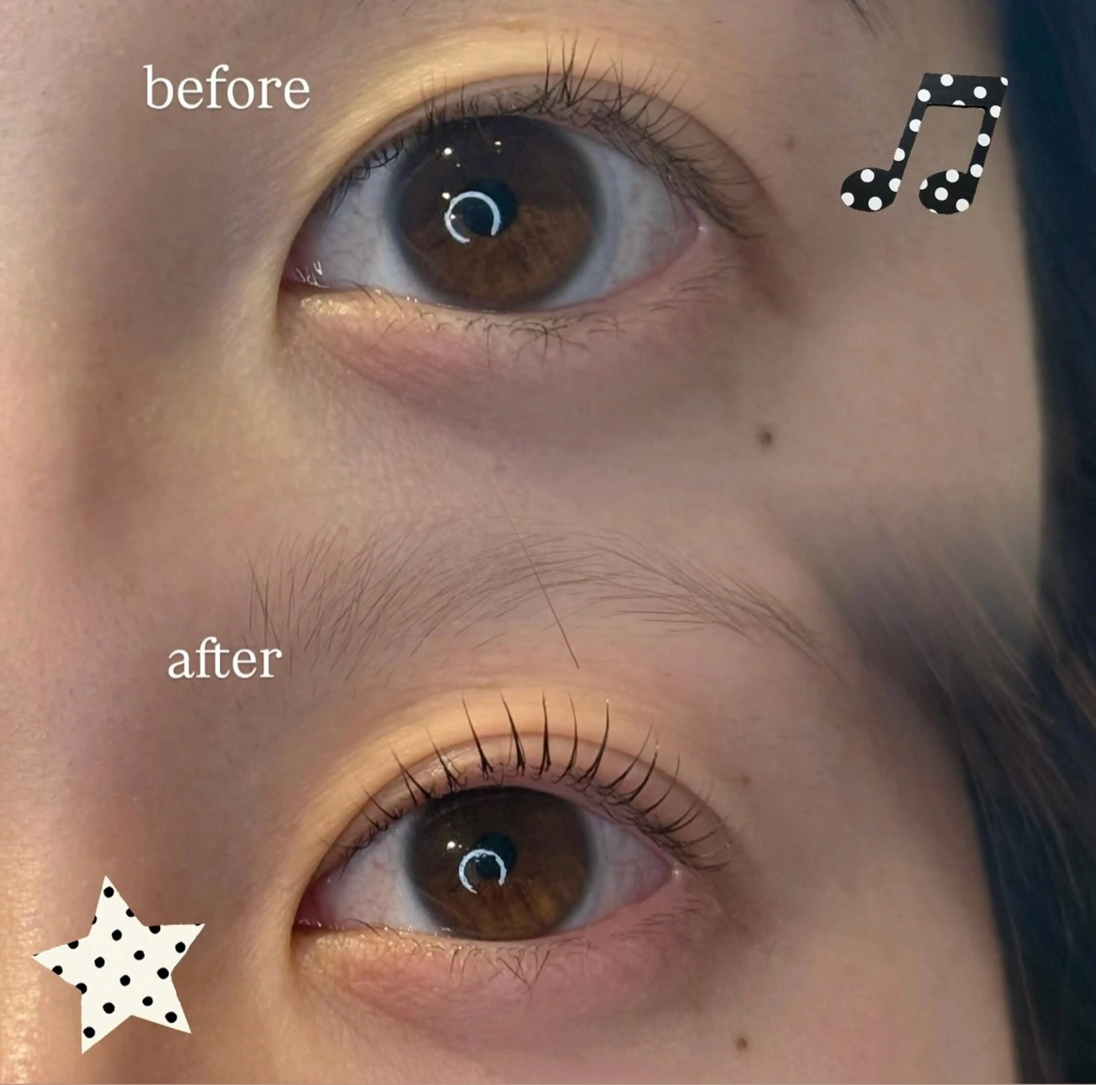 マツエク・マツパ マツパ 西崎 labeaux 梅田のマツエク・マツパデザイン