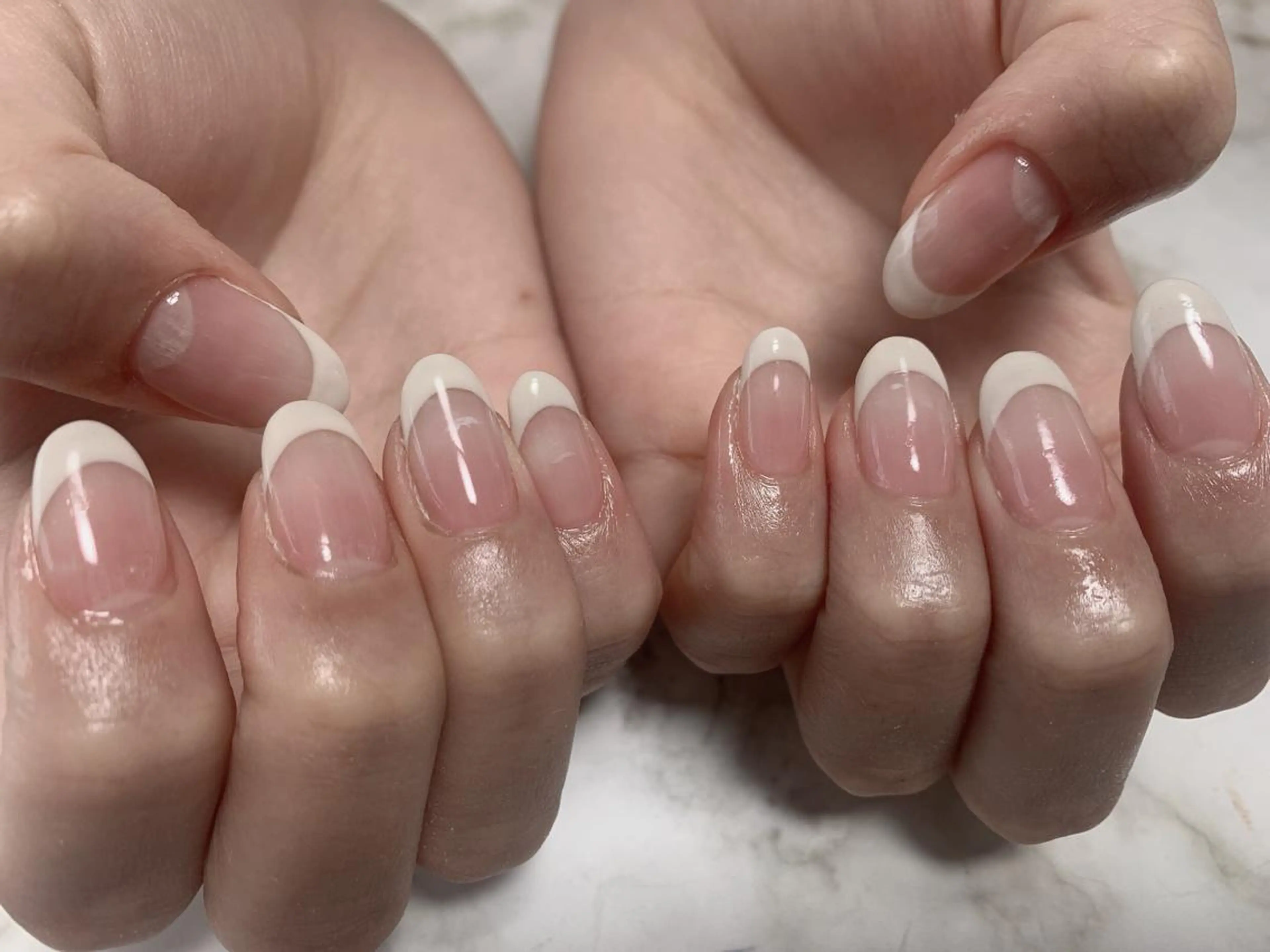 ネイル フレンチネイル kikinail 溝の口のネイルデザイン