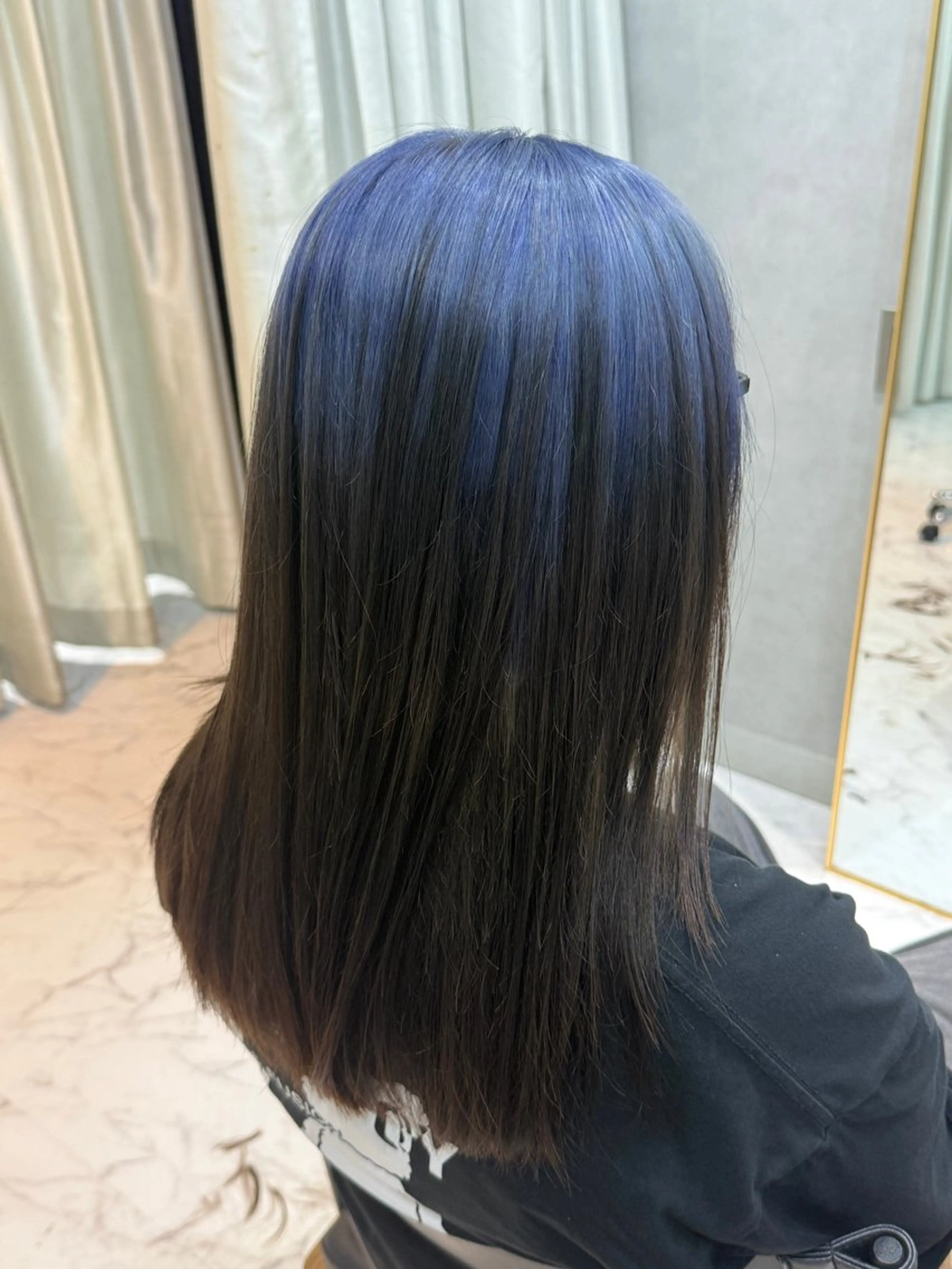 ロング カラー ヘアカラー トリートメント 透明感カラー/パーマ 🌀アオノのヘアスタイル