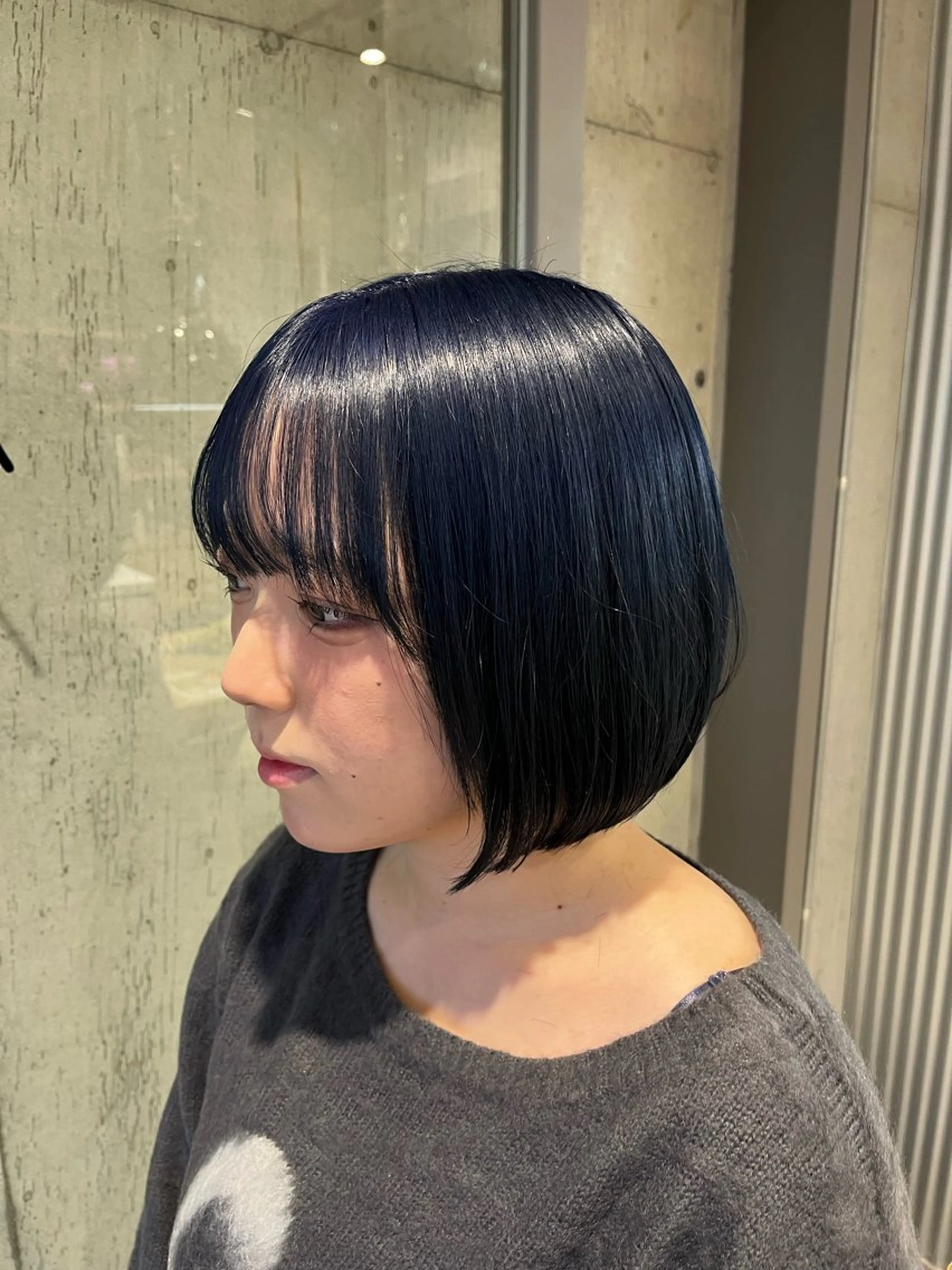 ミディアム カラー ヘアアレンジ カット ヘアカラー トリートメント ボブ×透明感カラー 特化・リクト💥のヘアスタイル