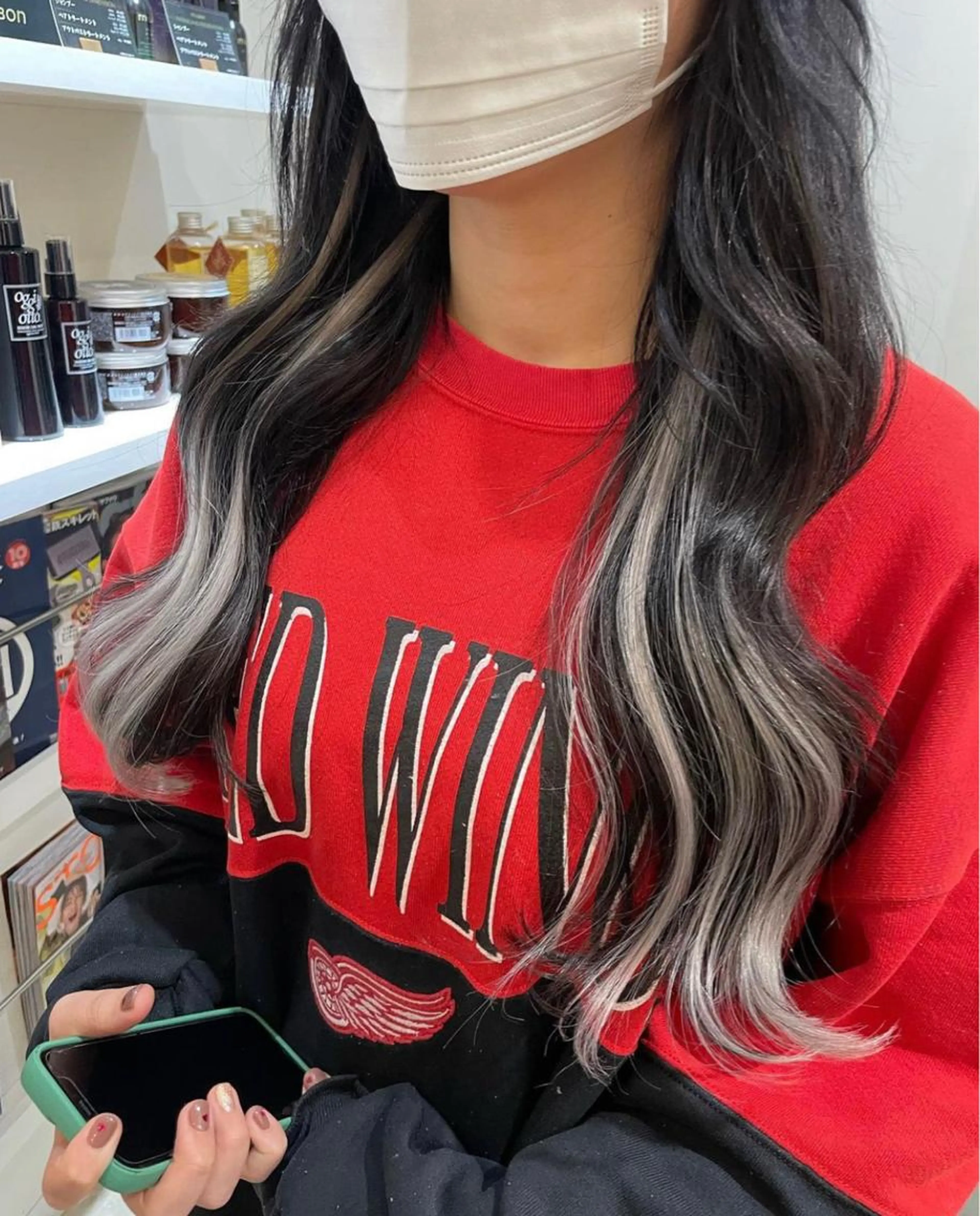 【エクステで大変身40%オフ】シールエクステ70本+透明感カラー+Trの写真