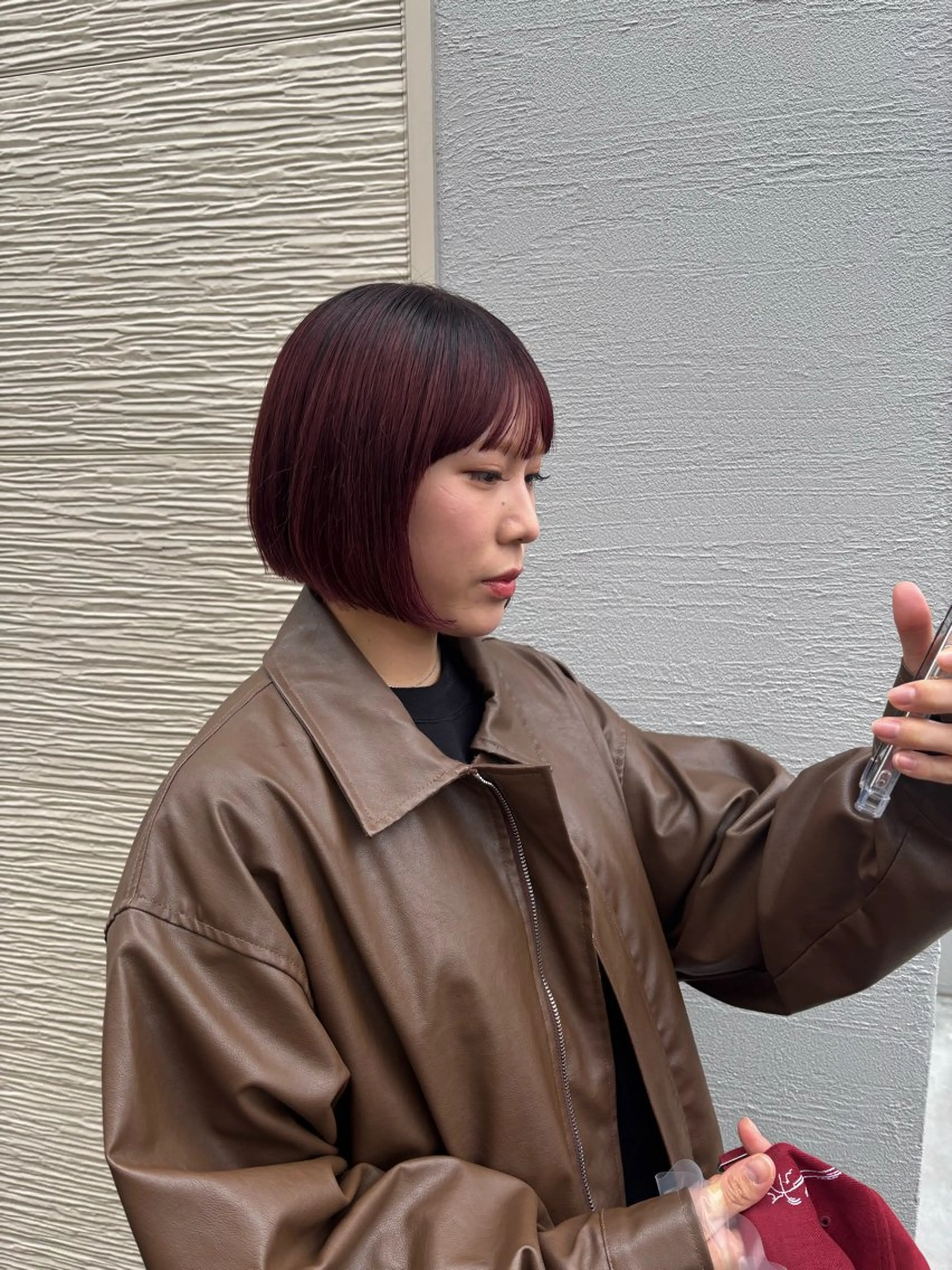 ショート ヘアカラー 山岸 未玖のヘアスタイル