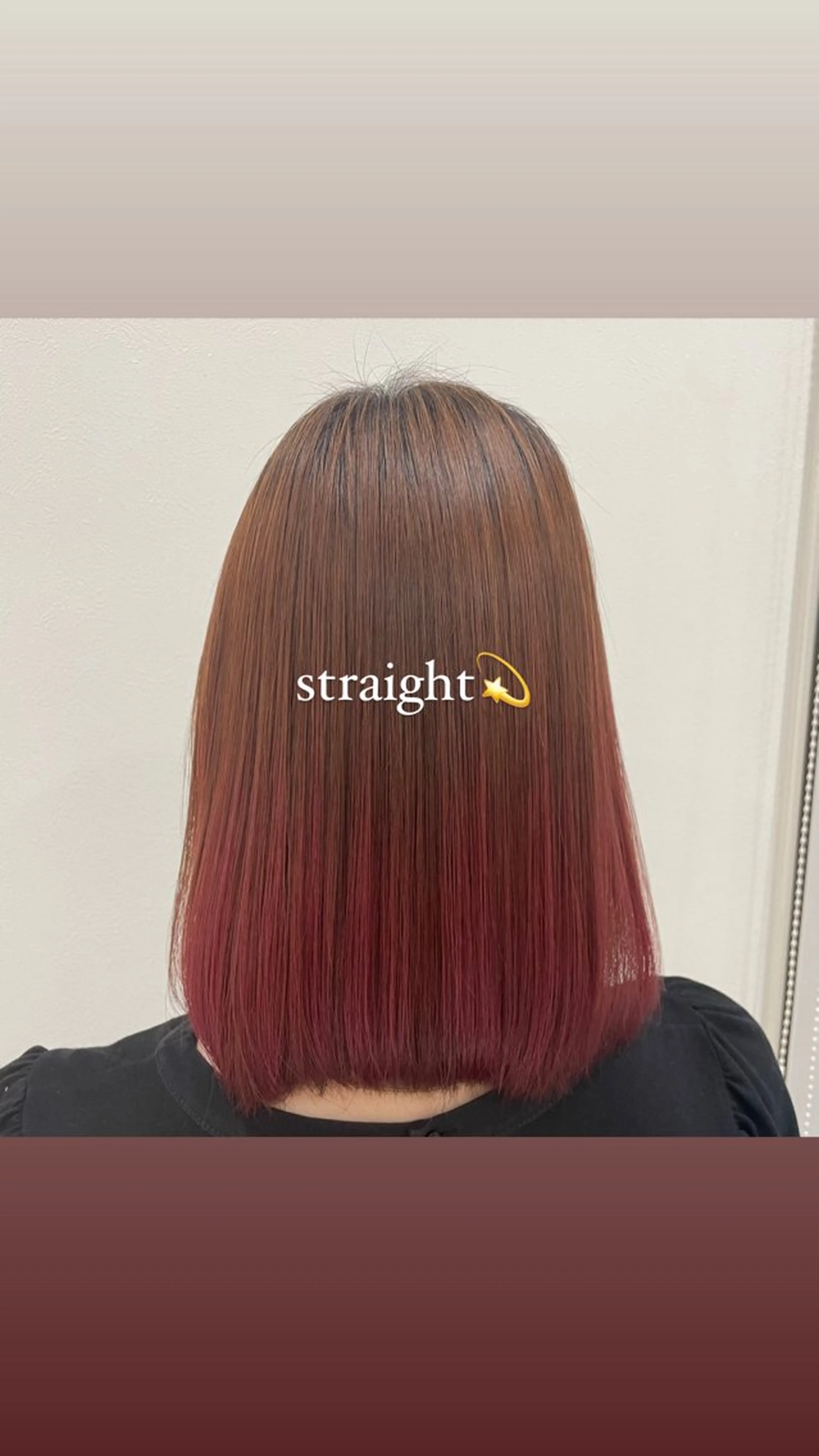 ミディアム パーマ 縮毛矯正 REM天童店 伊藤汐里のヘアスタイル