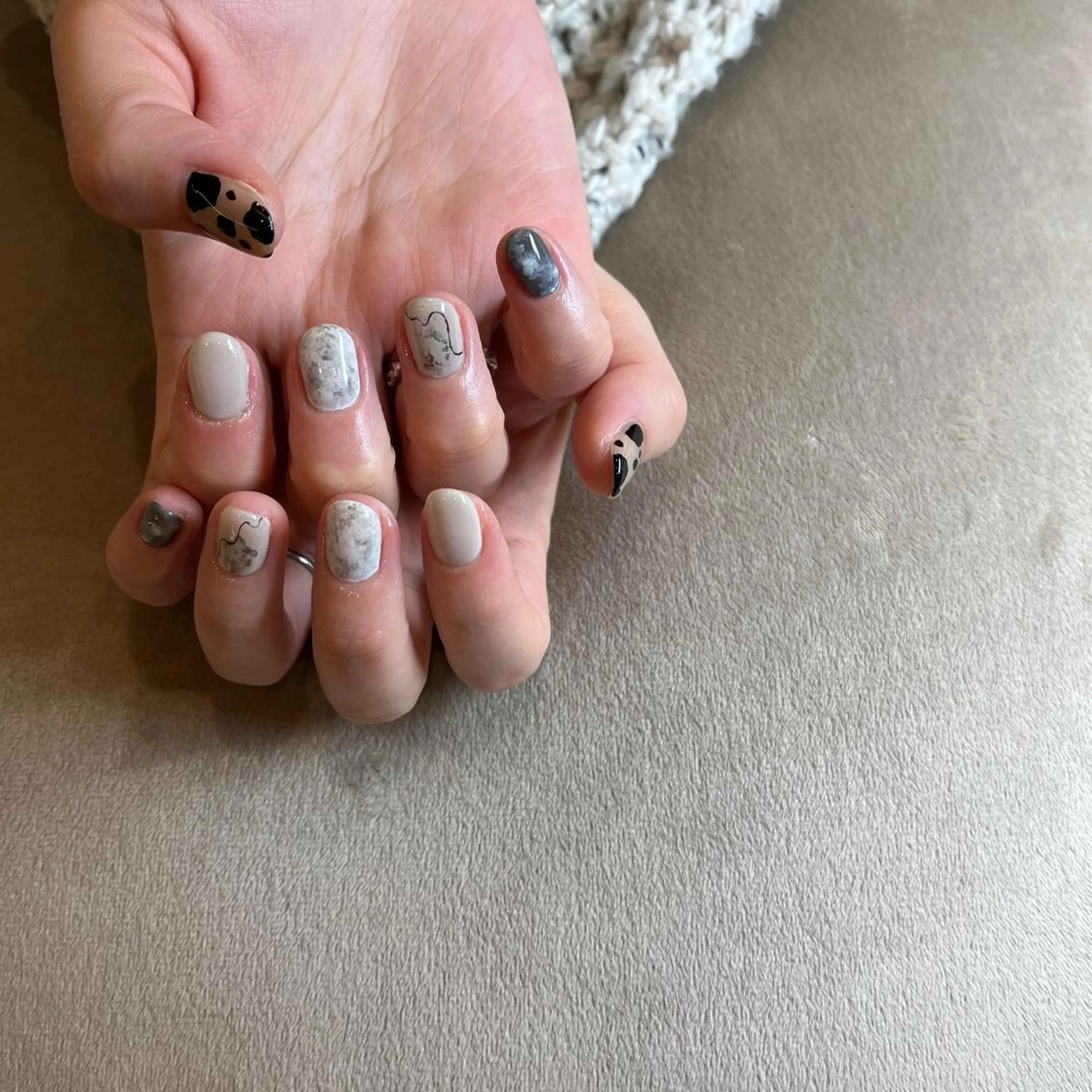 ネイル フリーランス¨̮⃝ ネイリストOKADAのネイルデザイン