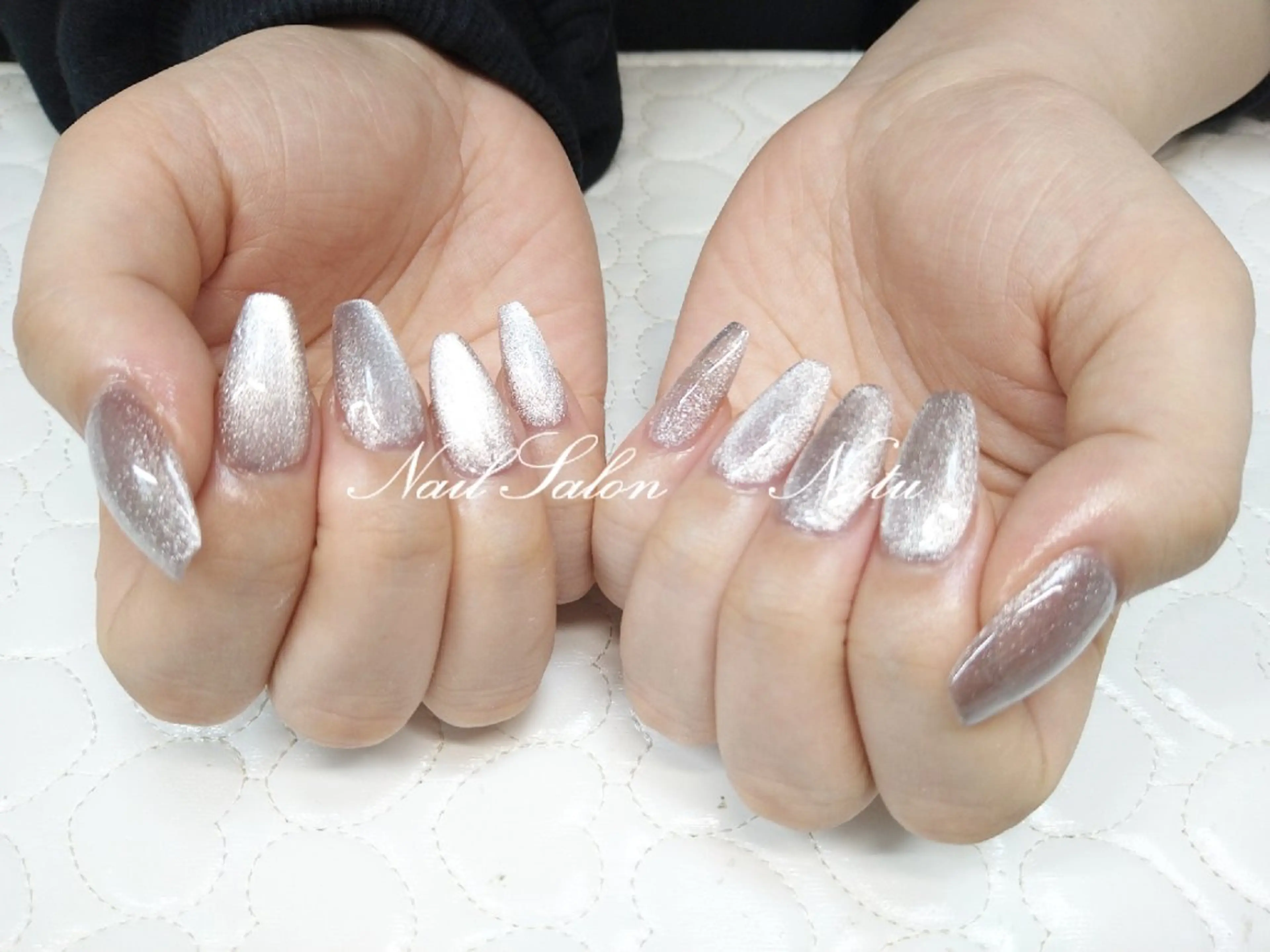 ネイル 長さ出し マグネットネイル nailsalon　 Natuのネイルデザイン