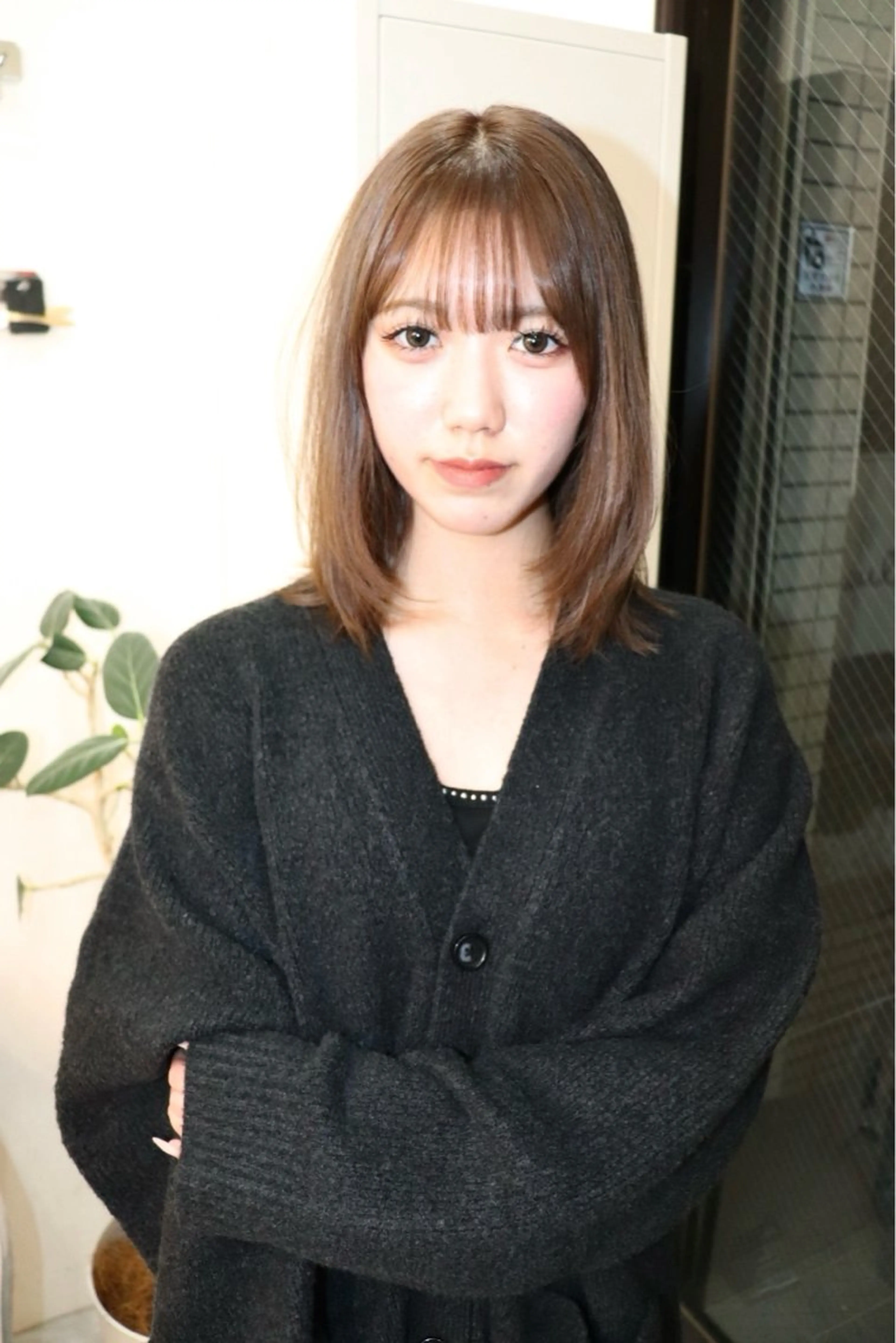 セミロング ヘアカラー 宇都宮美容室:/ NAMIEのヘアスタイル