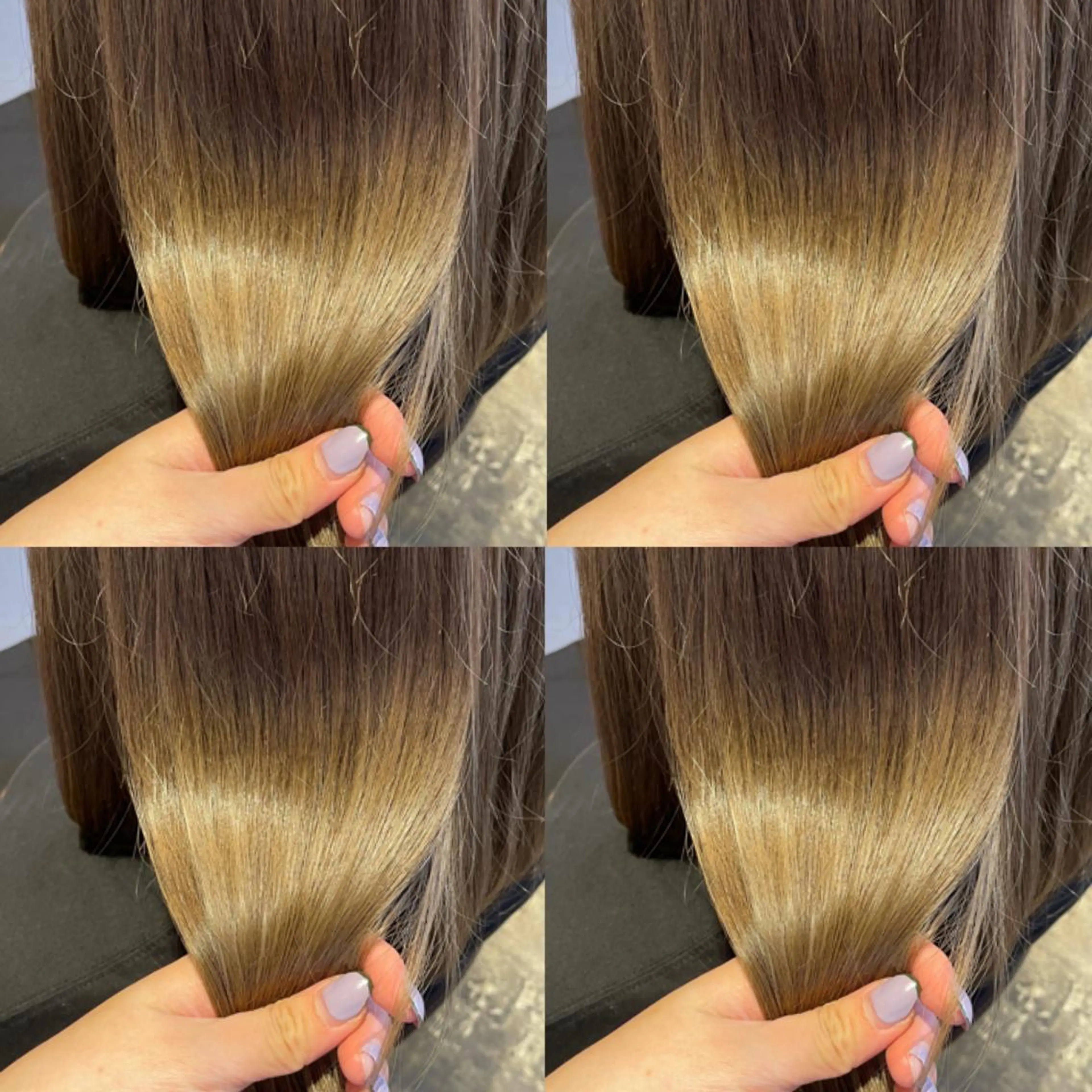 ミディアム カラー Minami. 🩵 再現性特化ヘアのヘアスタイル