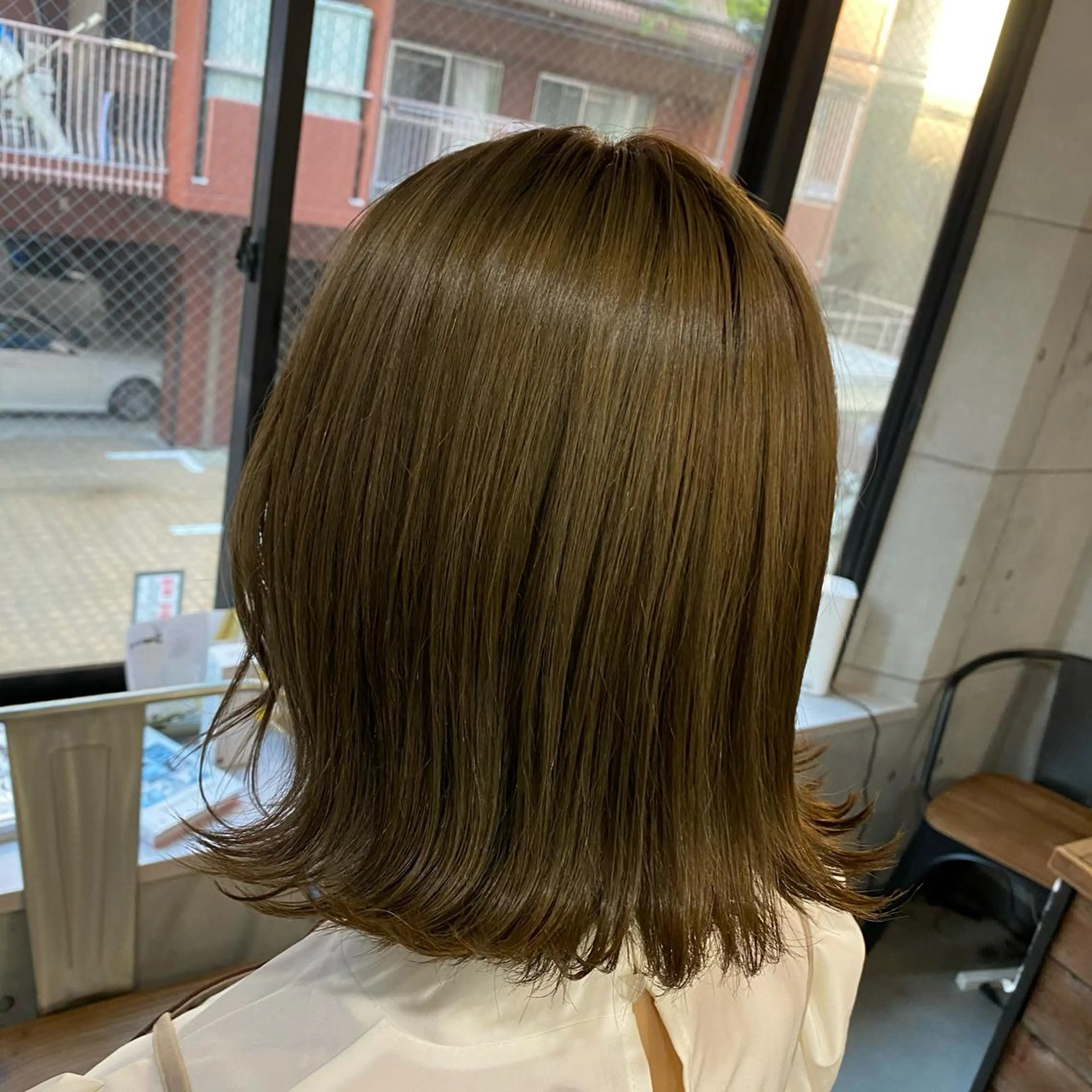 ミディアム 艶カラー💎 髪質改善🎈アトワのヘアスタイル