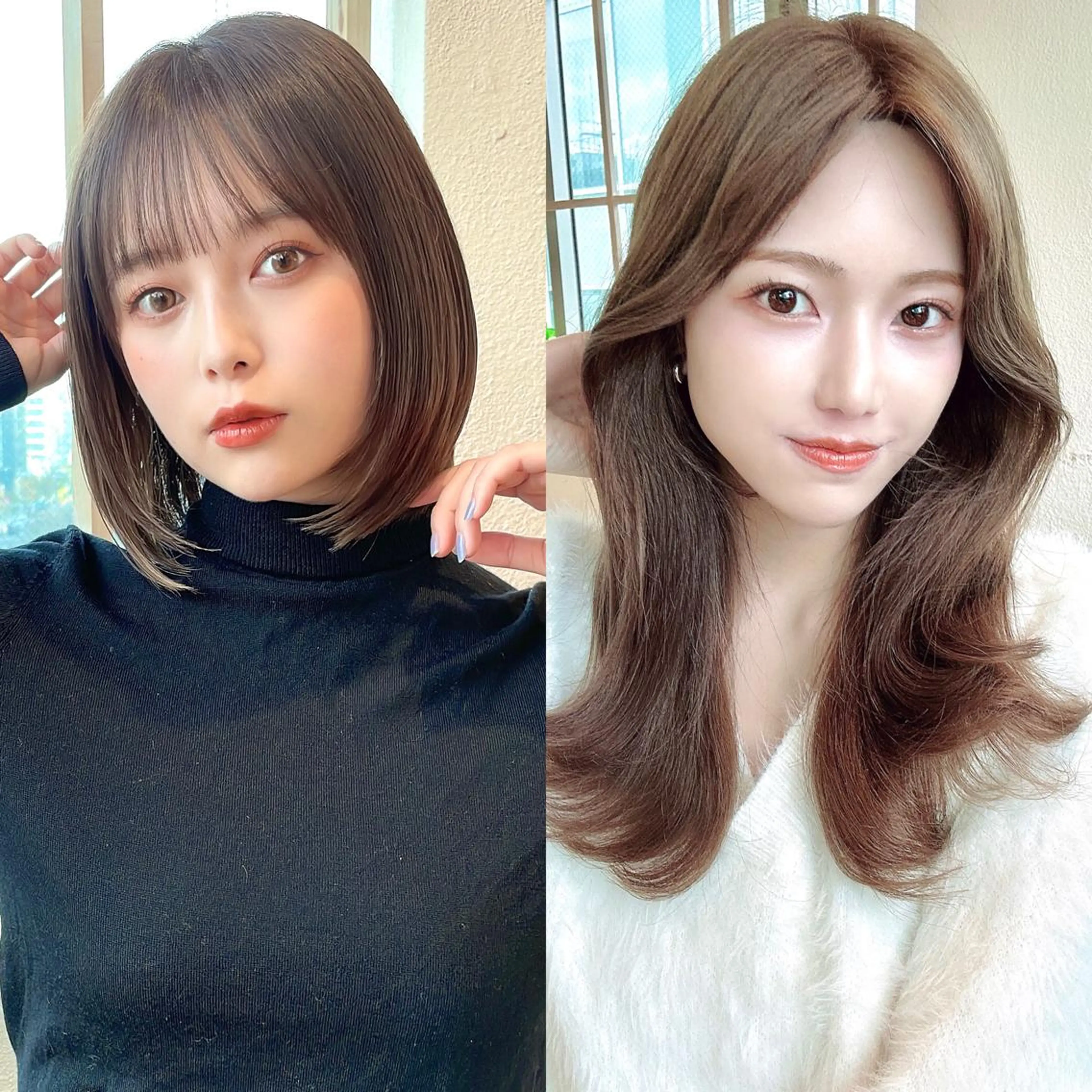 ミディアム カット ヘアカラー トリートメント 市原 大翼のヘアスタイル