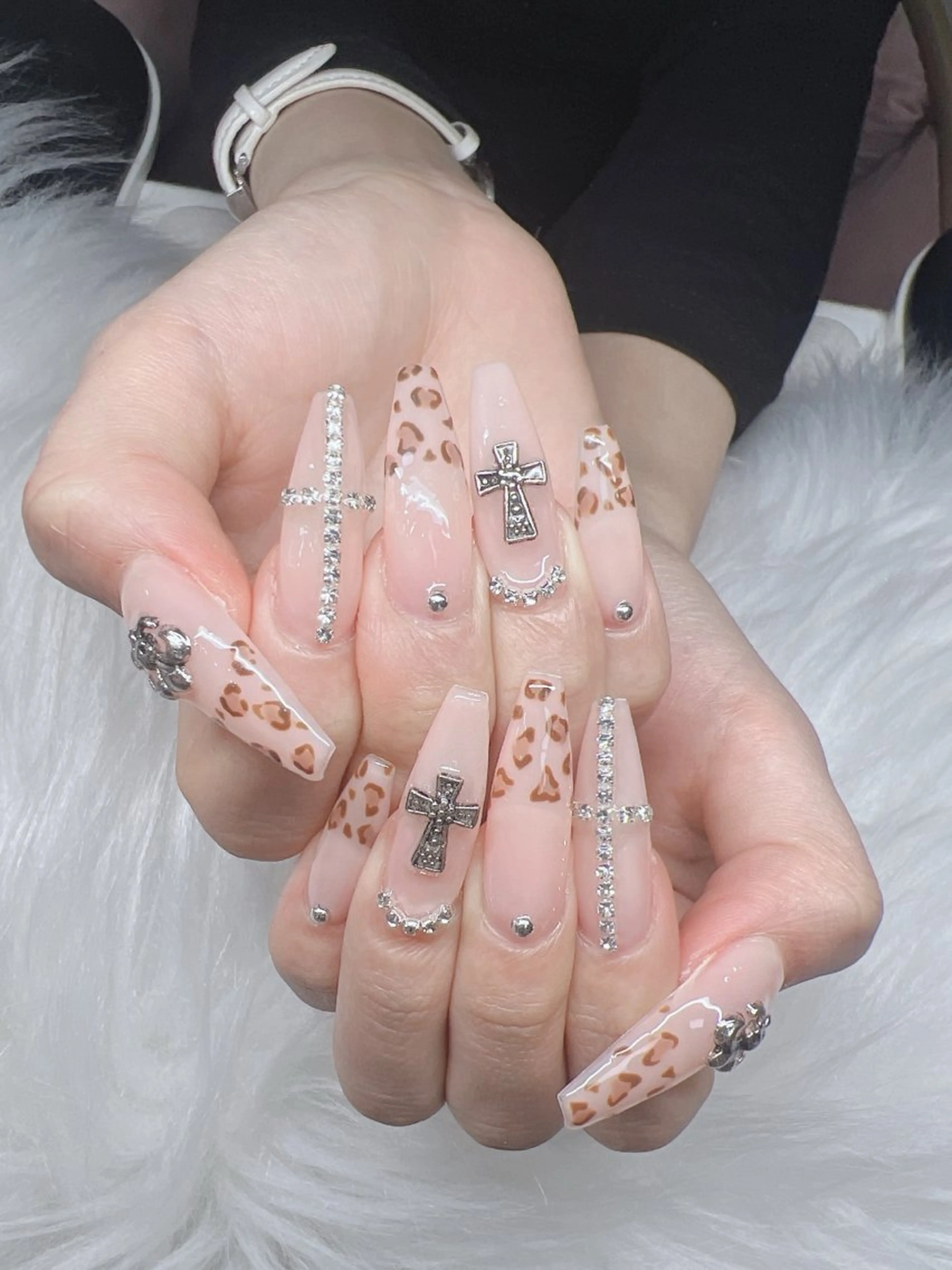ネイル ハンドネイル Lee Nails チップ長さだし専門店のネイルデザイン