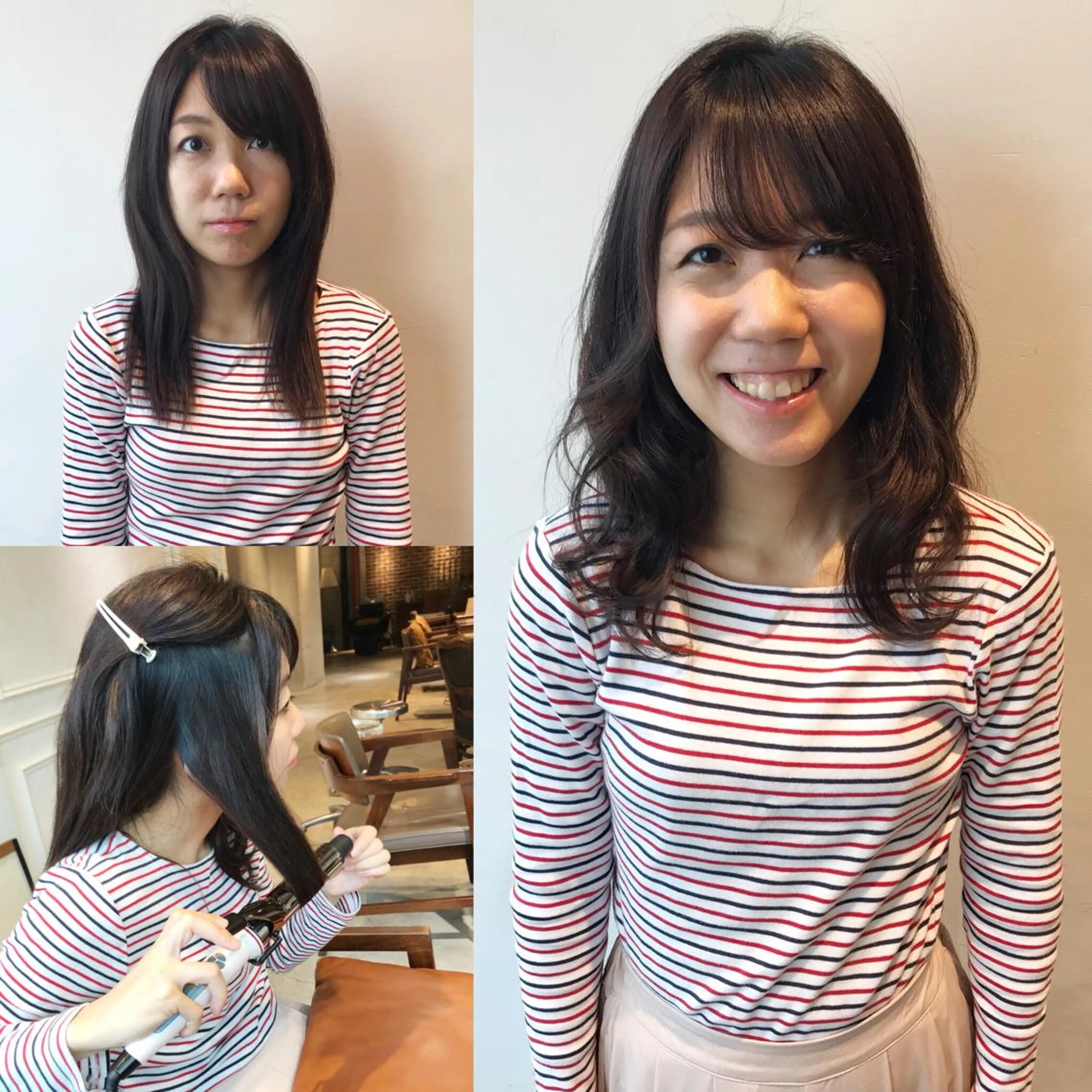 セミロング 小林 佳祐のヘアスタイル