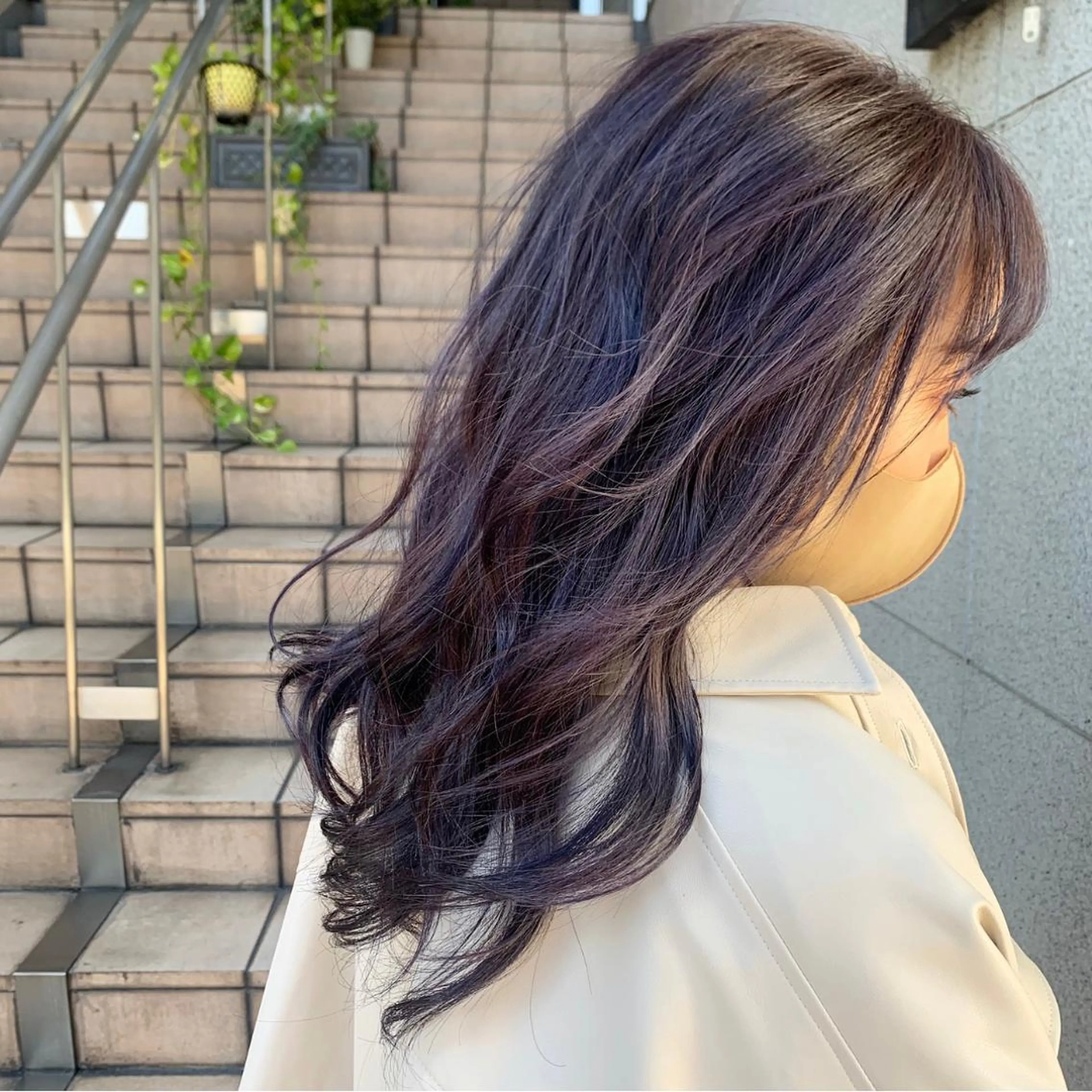 ロング カラー ヘアアレンジ ハイトーン/美髪矯正 🍃大江拓実のヘアスタイル