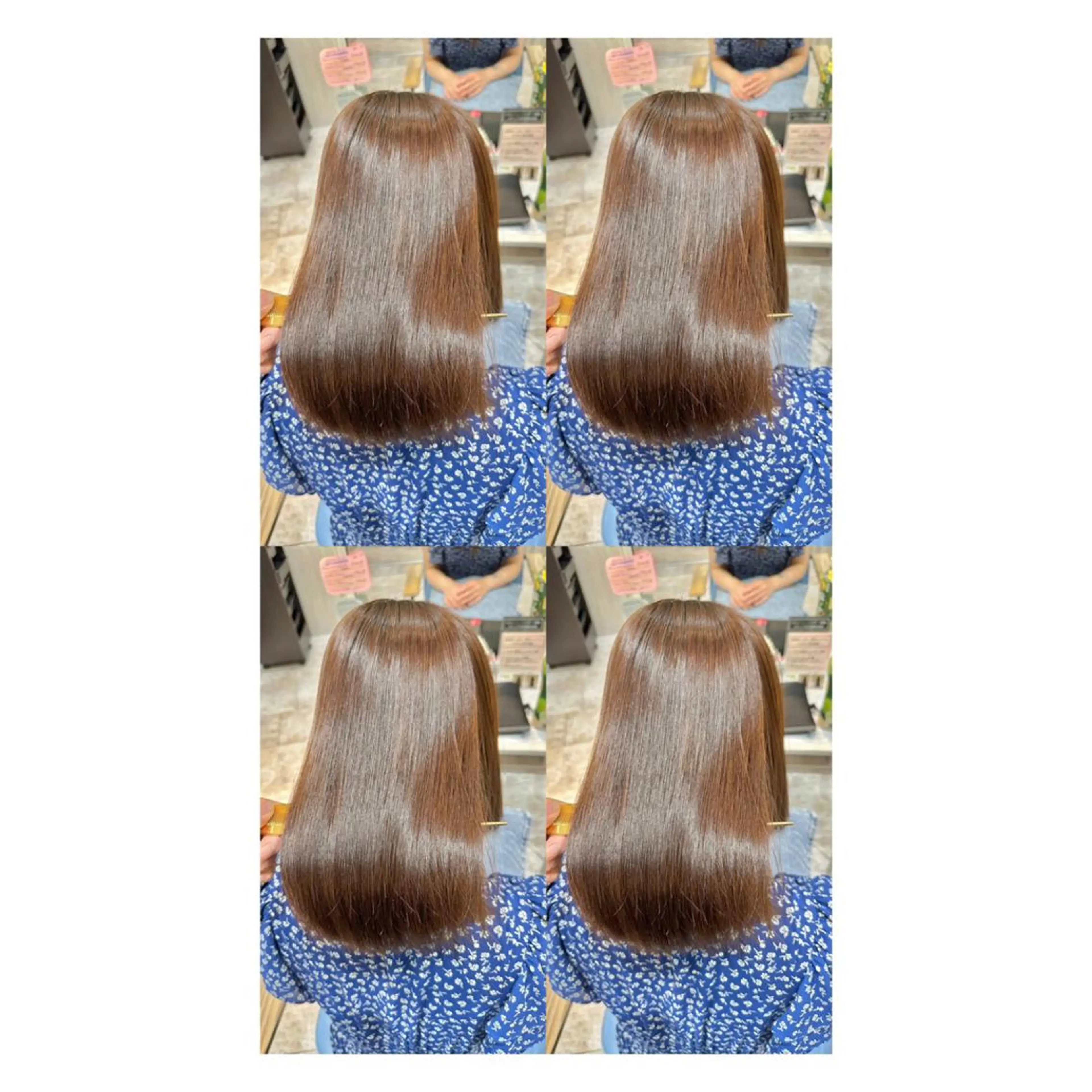 ロング カラー 透明感カラー 髪質改善 縮毛矯正 トリートメント ヘアカラー トリートメント 店長✨レイヤー✖️ 髪質改善✖️韓国ヘアのヘアスタイル