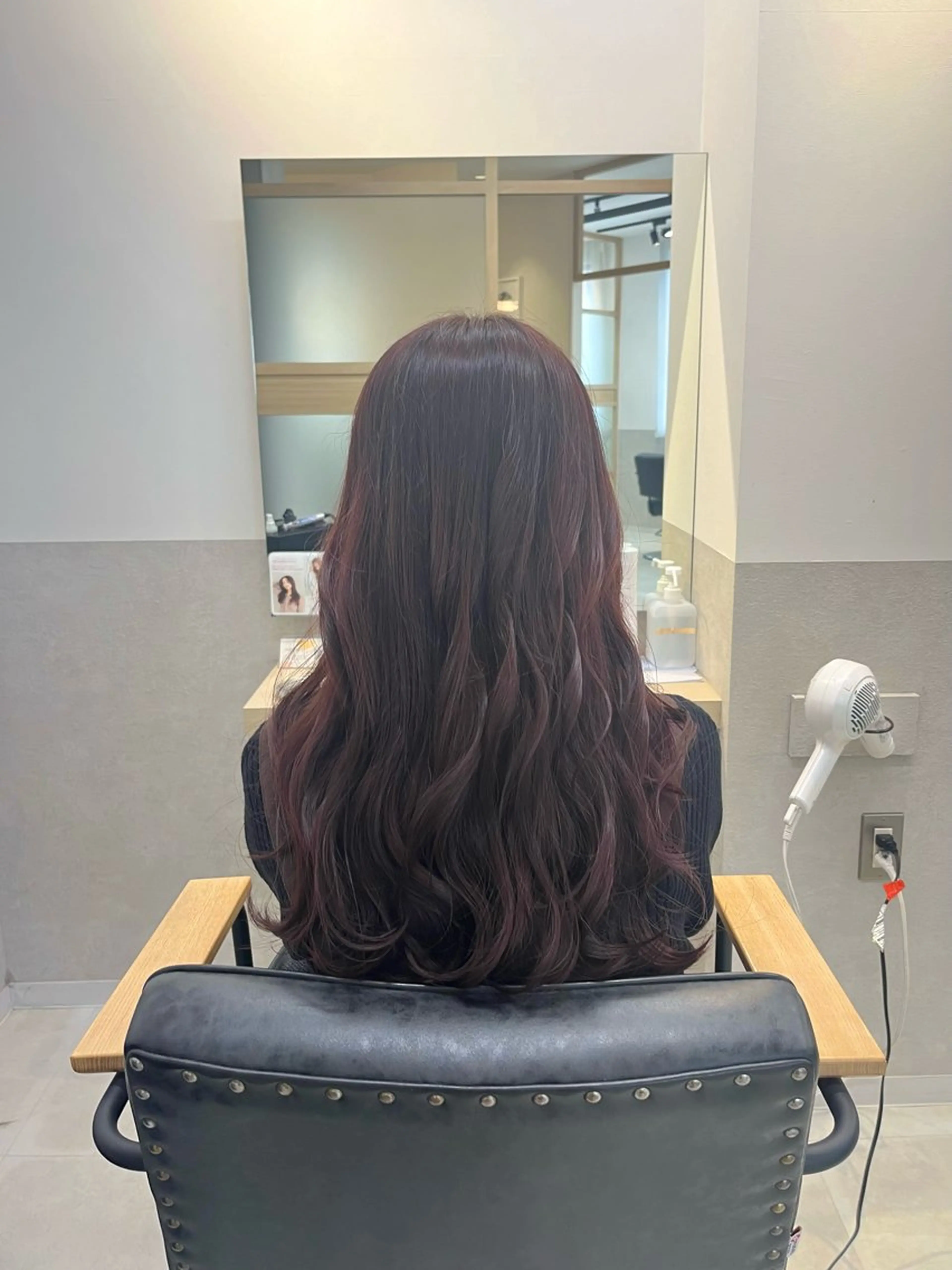 ロング 田中 絵理のヘアスタイル
