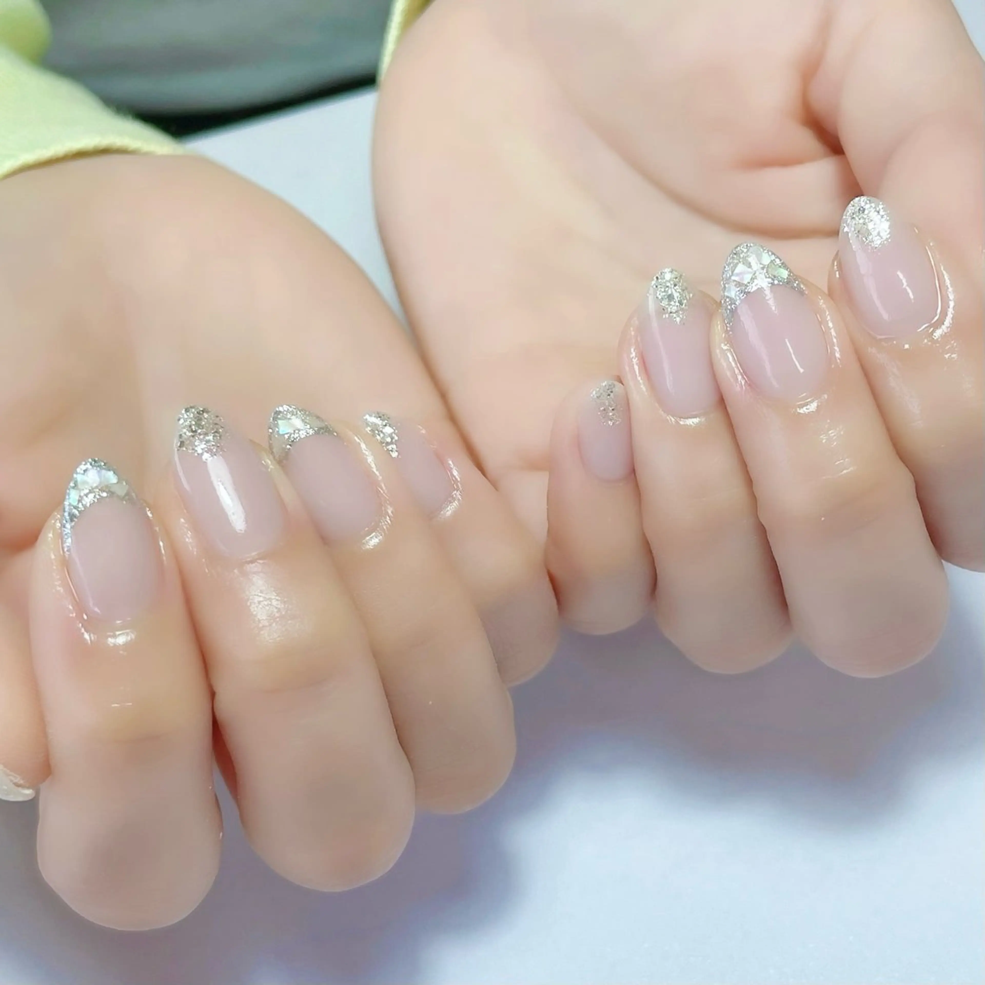 ネイル ラメ(グリッター) ハンドネイル Chicchi 加茂宮駅徒歩3分のネイルデザイン