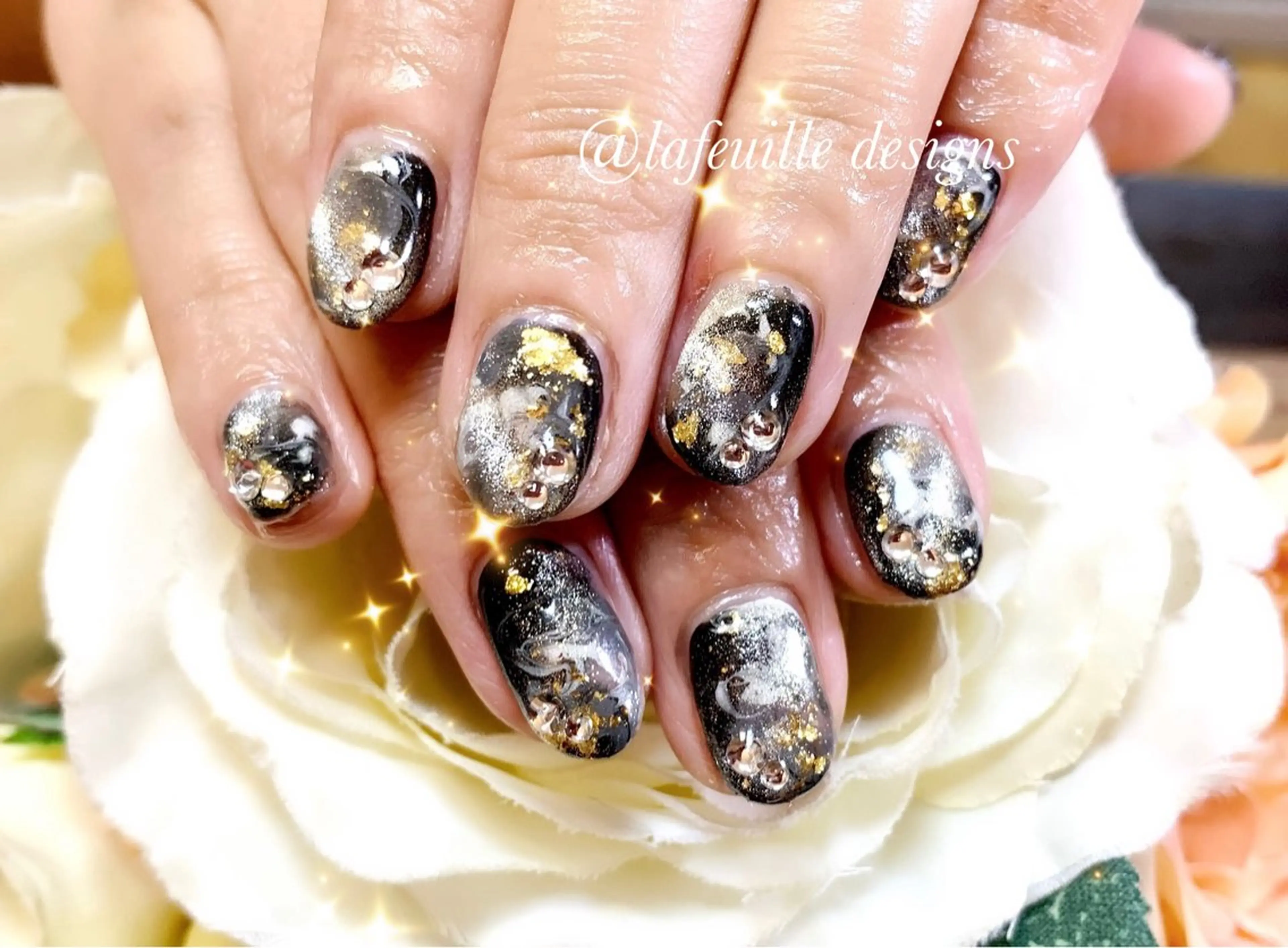 ネイル サロンドラフィーユ LAFEUILLEのネイルデザイン